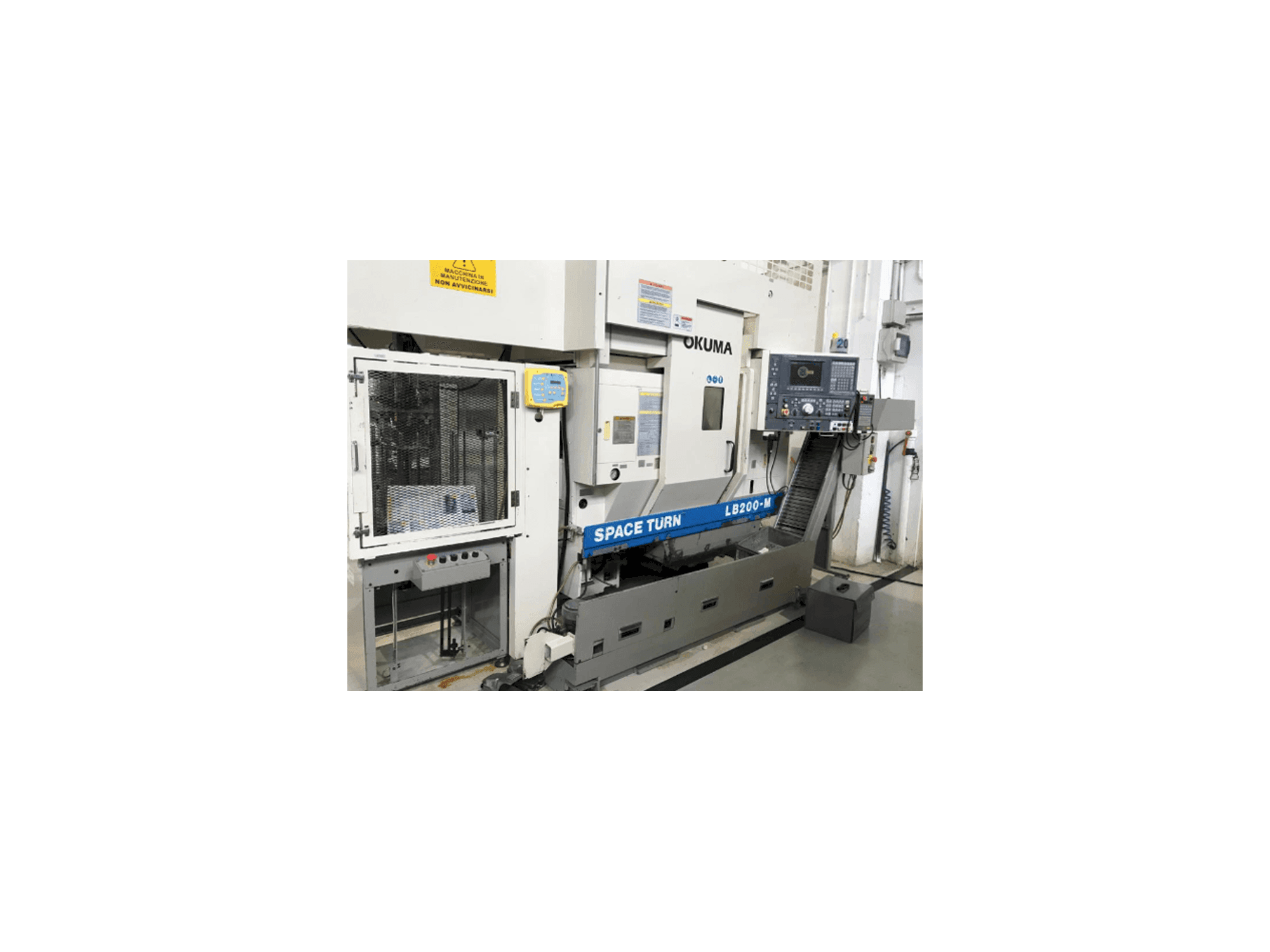 Makine Okuma LB 200 M - Önden görünüm