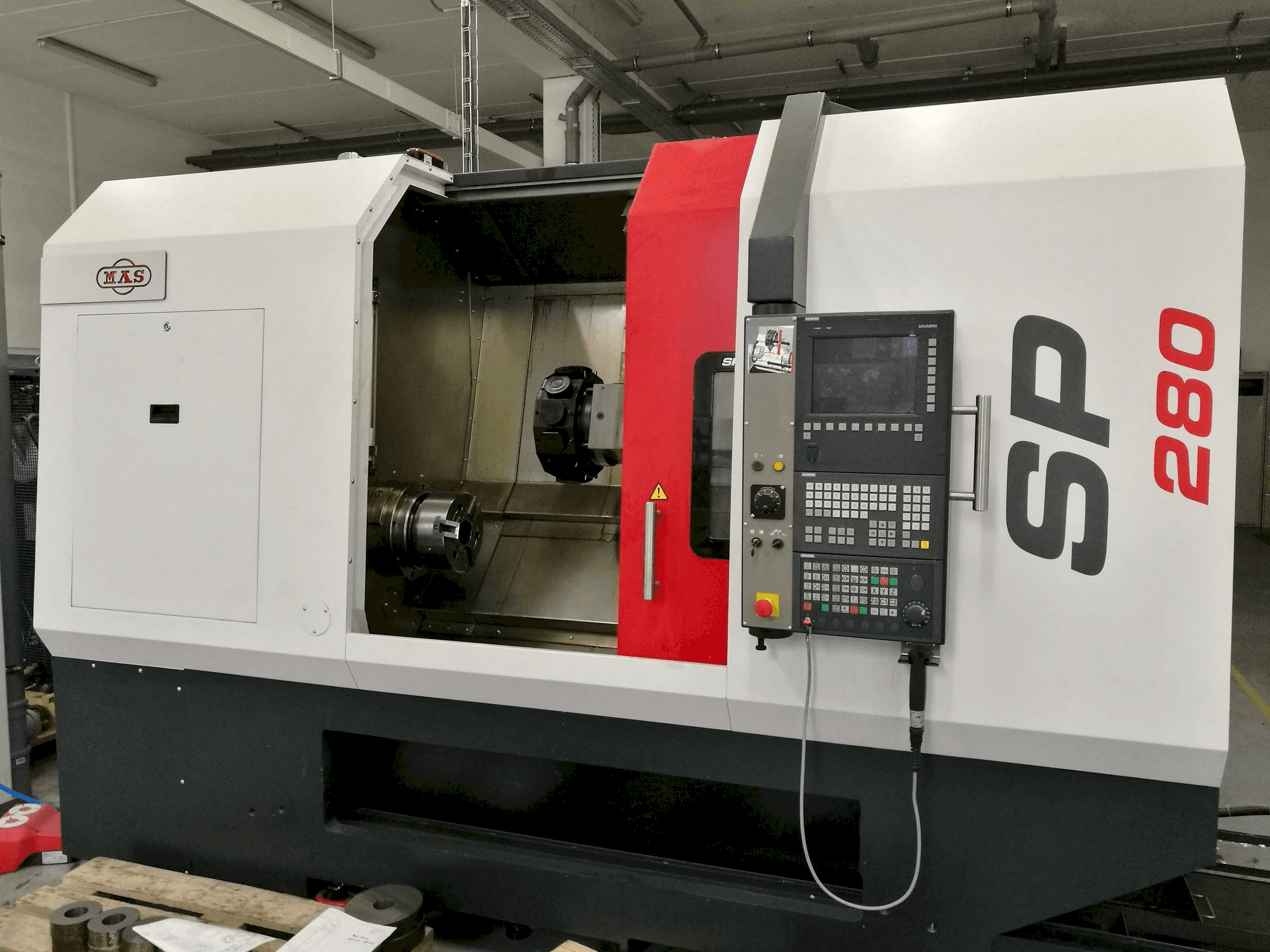 Makine KOVOSVIT MAS SP 280 SY - Önden görünüm