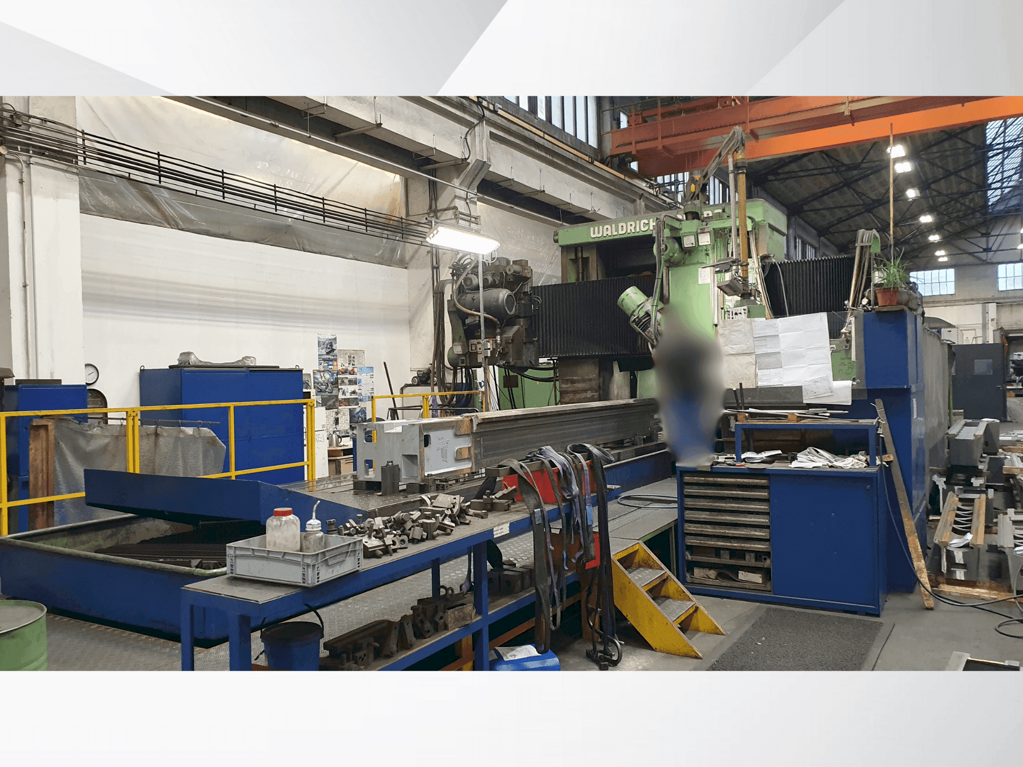 Makine WALDRICH COBURG 30-15 S 3030 - Önden görünüm