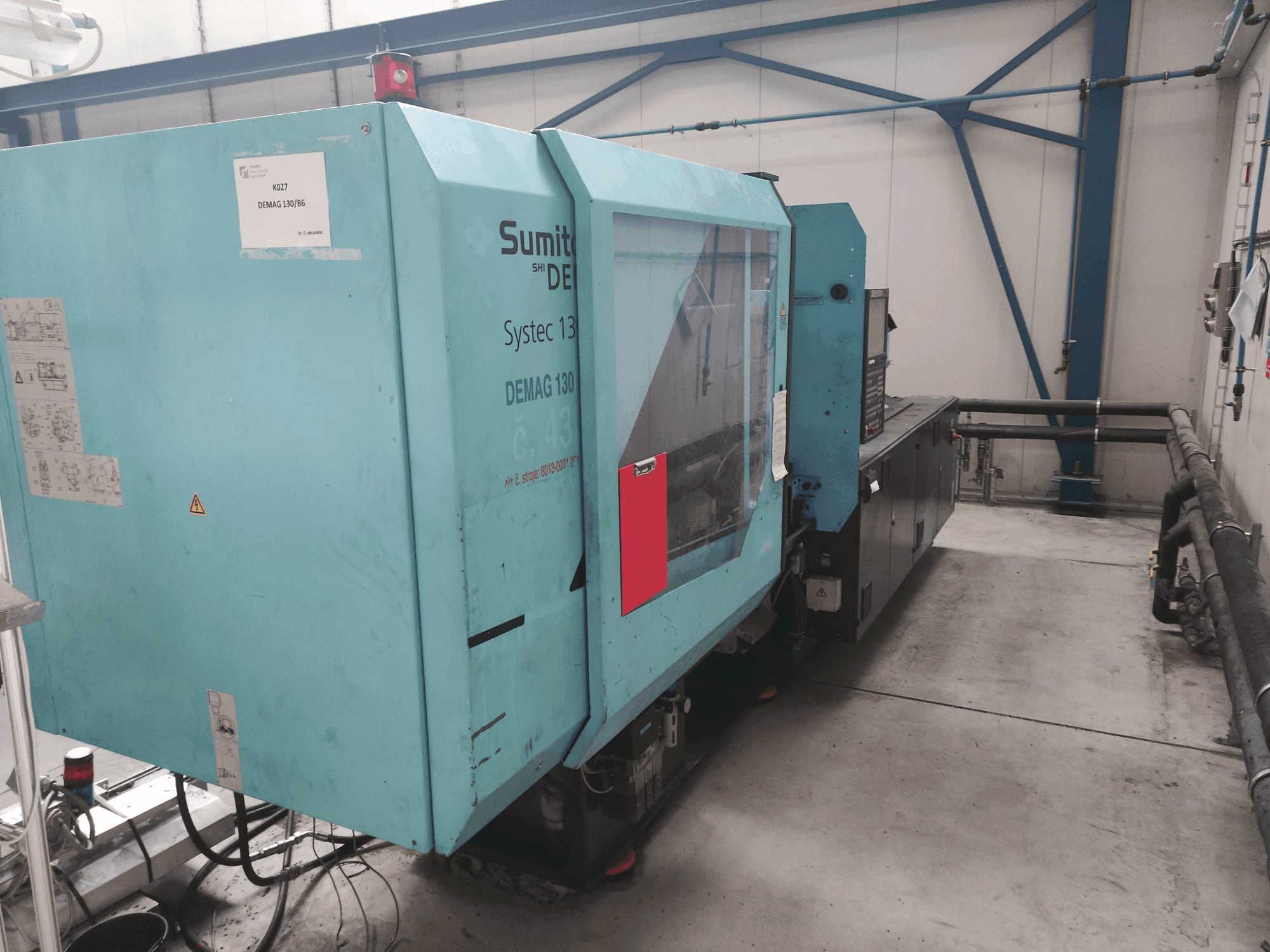 Makine DEMAG Systec 130/475-430 - Önden görünüm