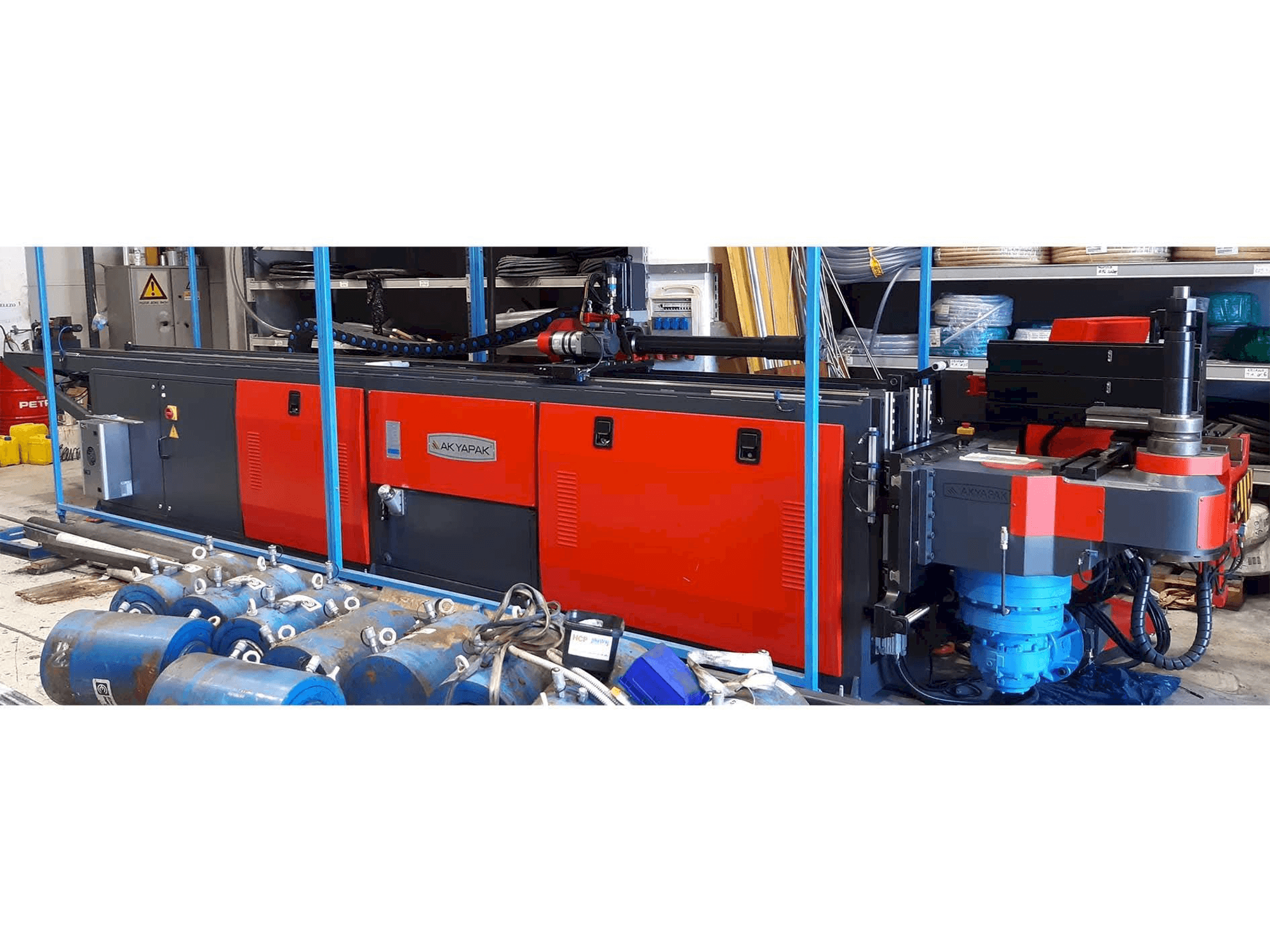 Makine Akyapak ABM 76 CNC3 - Önden görünüm