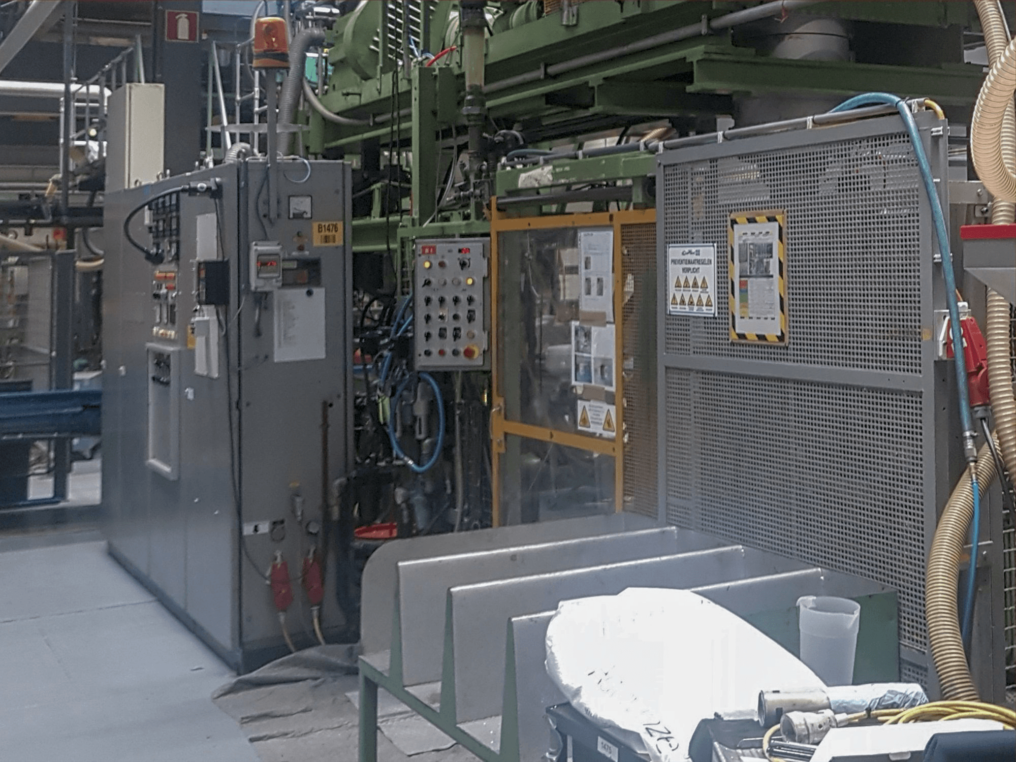 Makine 1 BEKUM - Sağdan görünüm BA 20 M / S 901