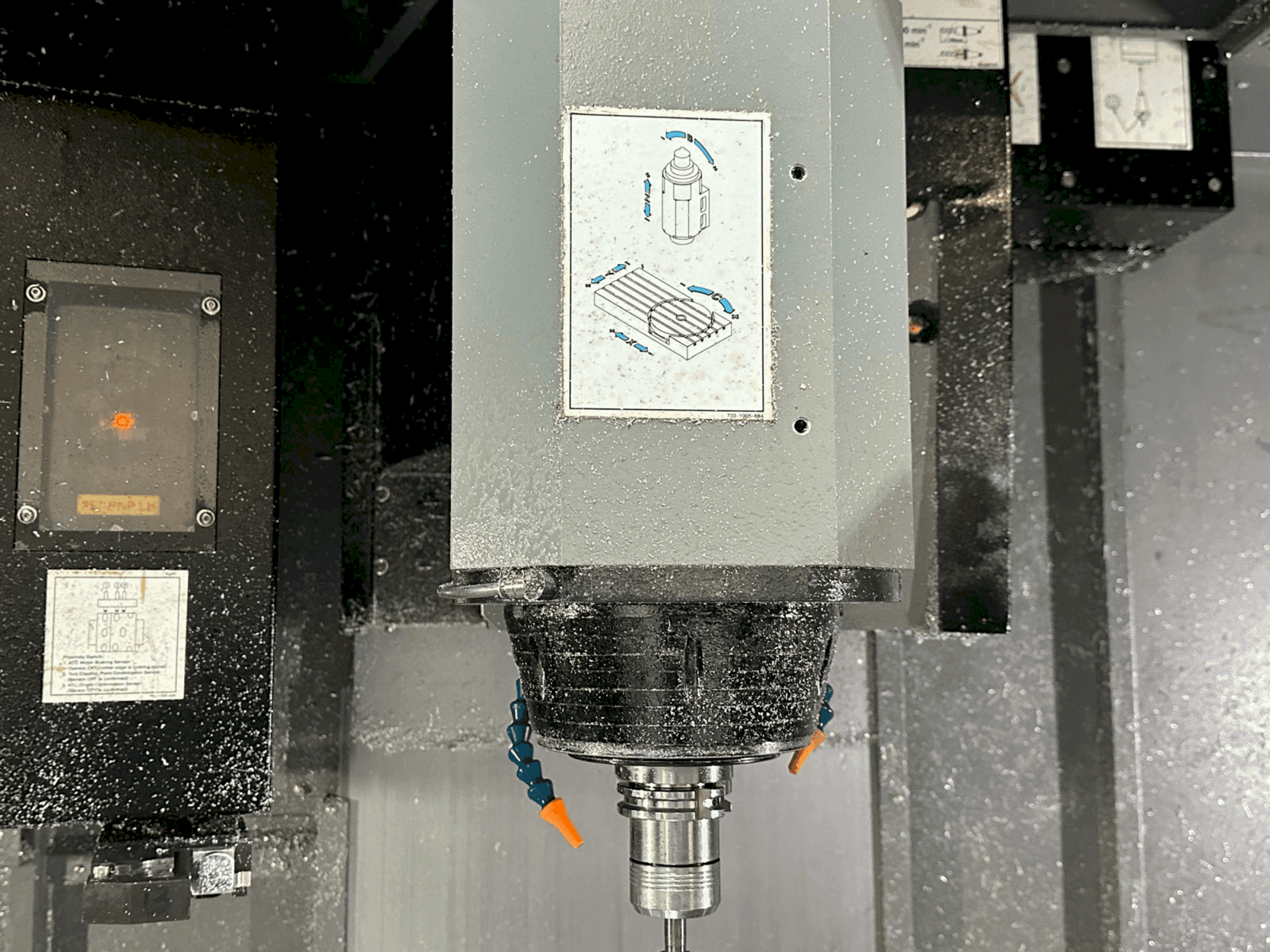 Makine Hurco VMX60SRTi - Çalışma odası