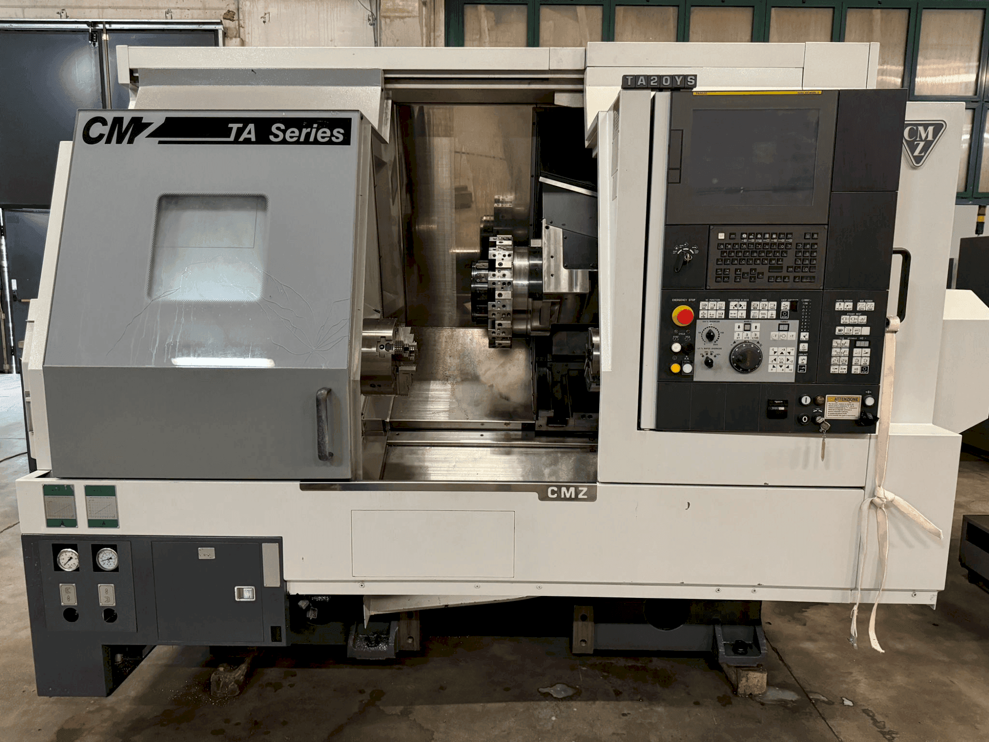 Makine CMZ TA20YS - Önden görünüm