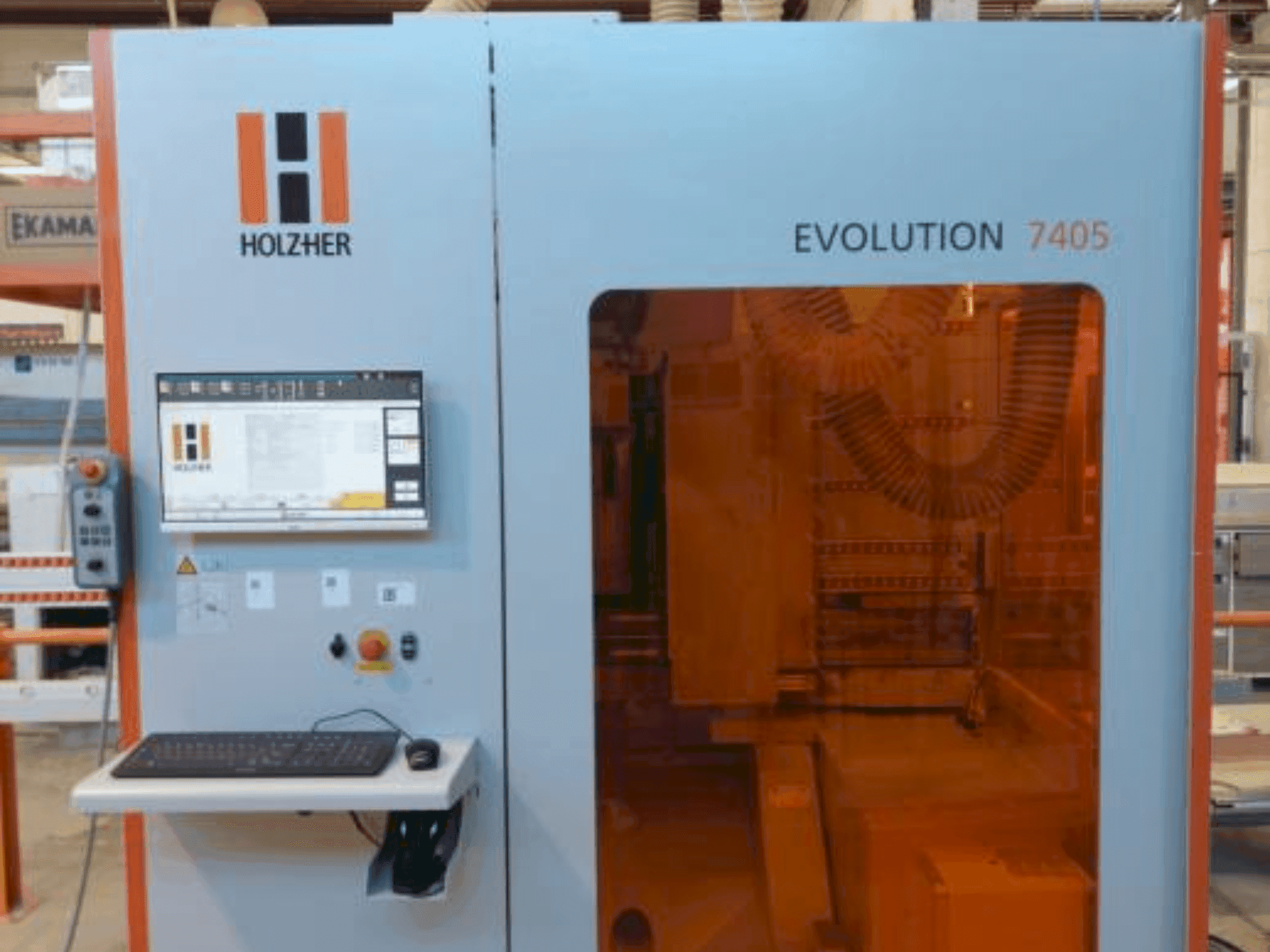 Makine HOLZHER Evolution 7405 - Önden görünüm
