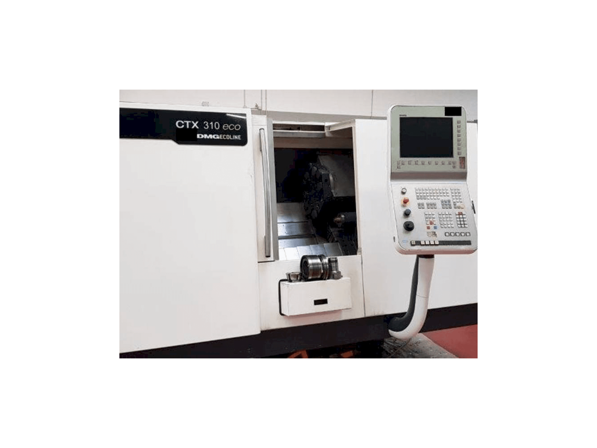 Makine DMG GILDEMEISTER CTX 310 V3 Eco - Önden görünüm