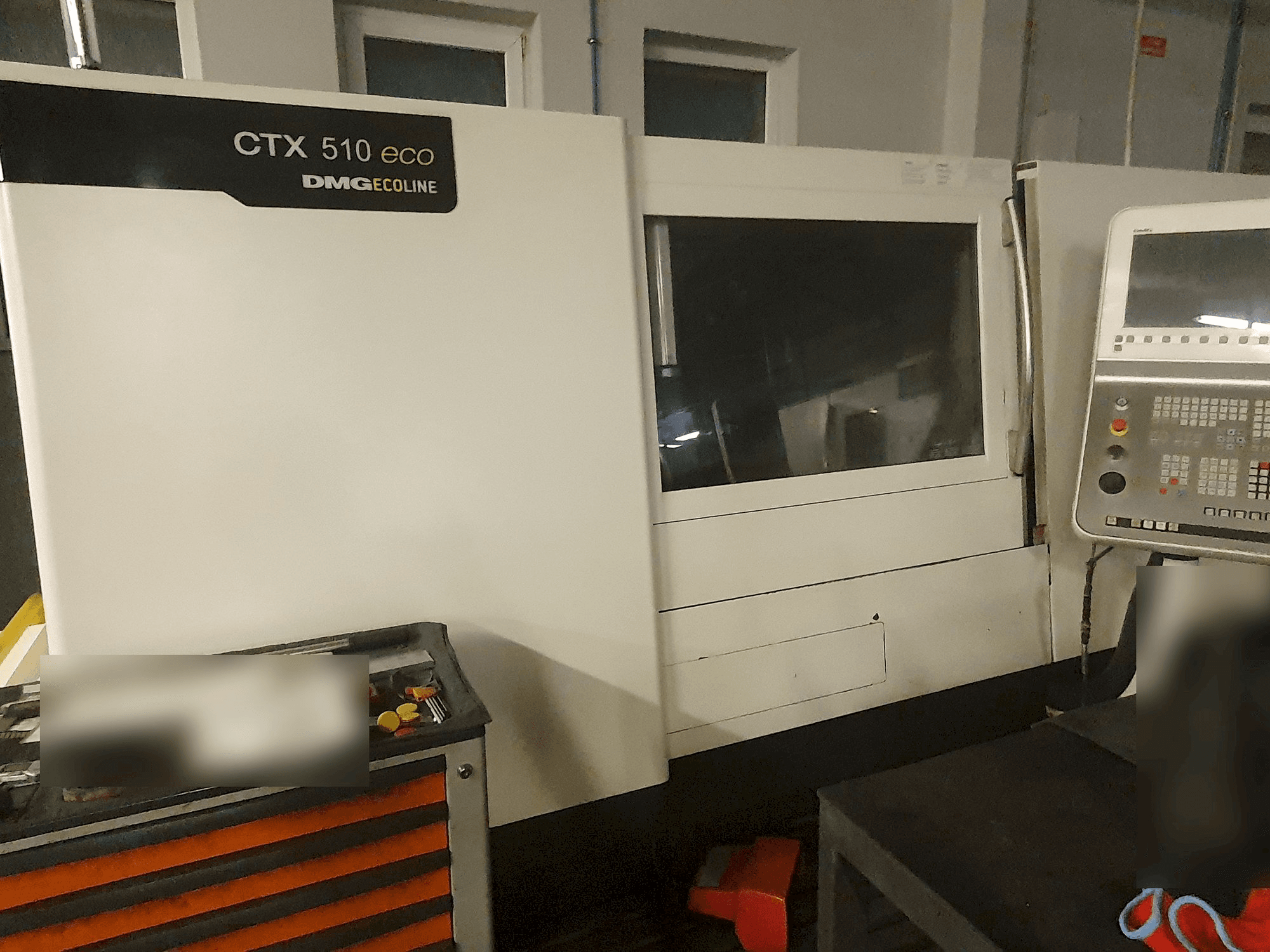 Makine DMG GILDEMEISTER ecoline CTX 510 eco V3 - Önden görünüm