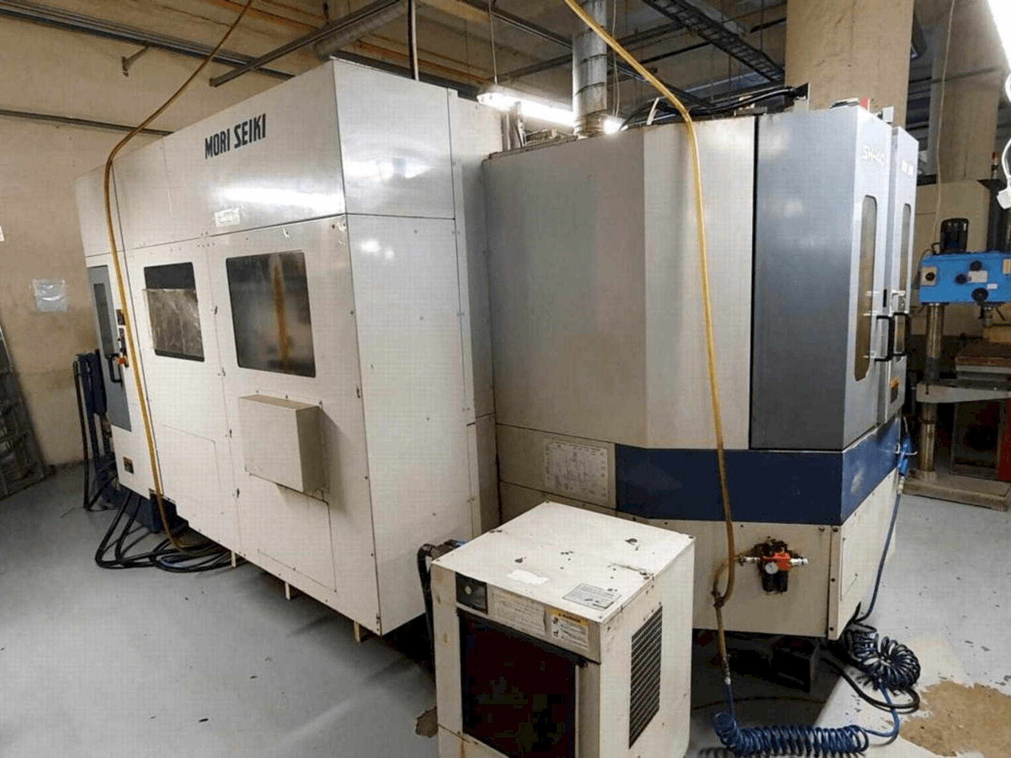 Makine MORI SEIKI SH-40 - Önden görünüm