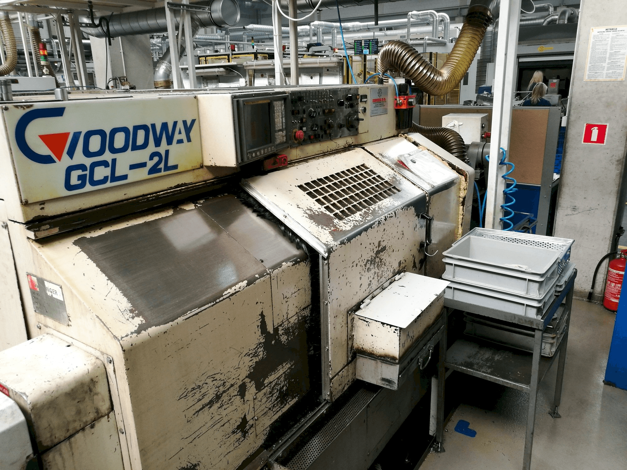 Makine Goodway GCL-2L - Önden görünüm