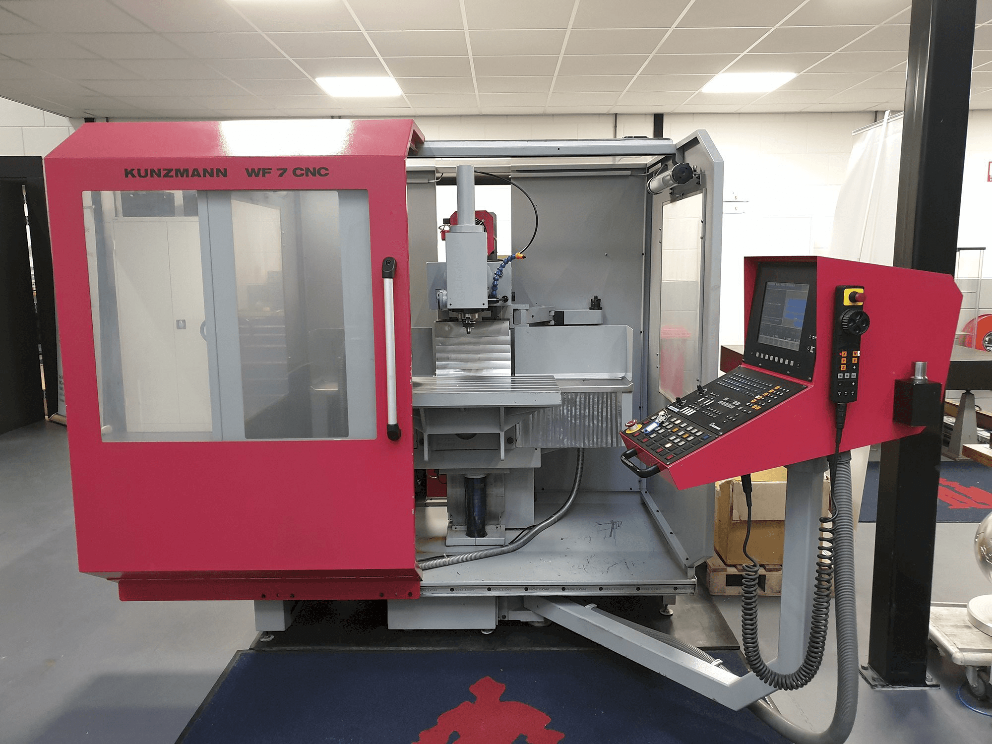 Makine KUNZMANN - Önden görünüm WF 7 CNC