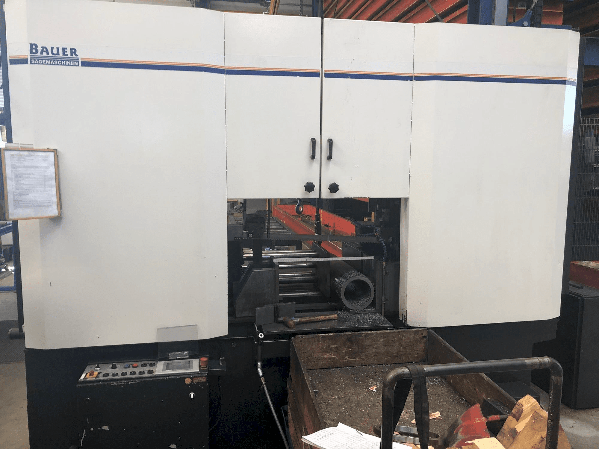 Makine BAUER SA 550 ZA - Önden görünüm