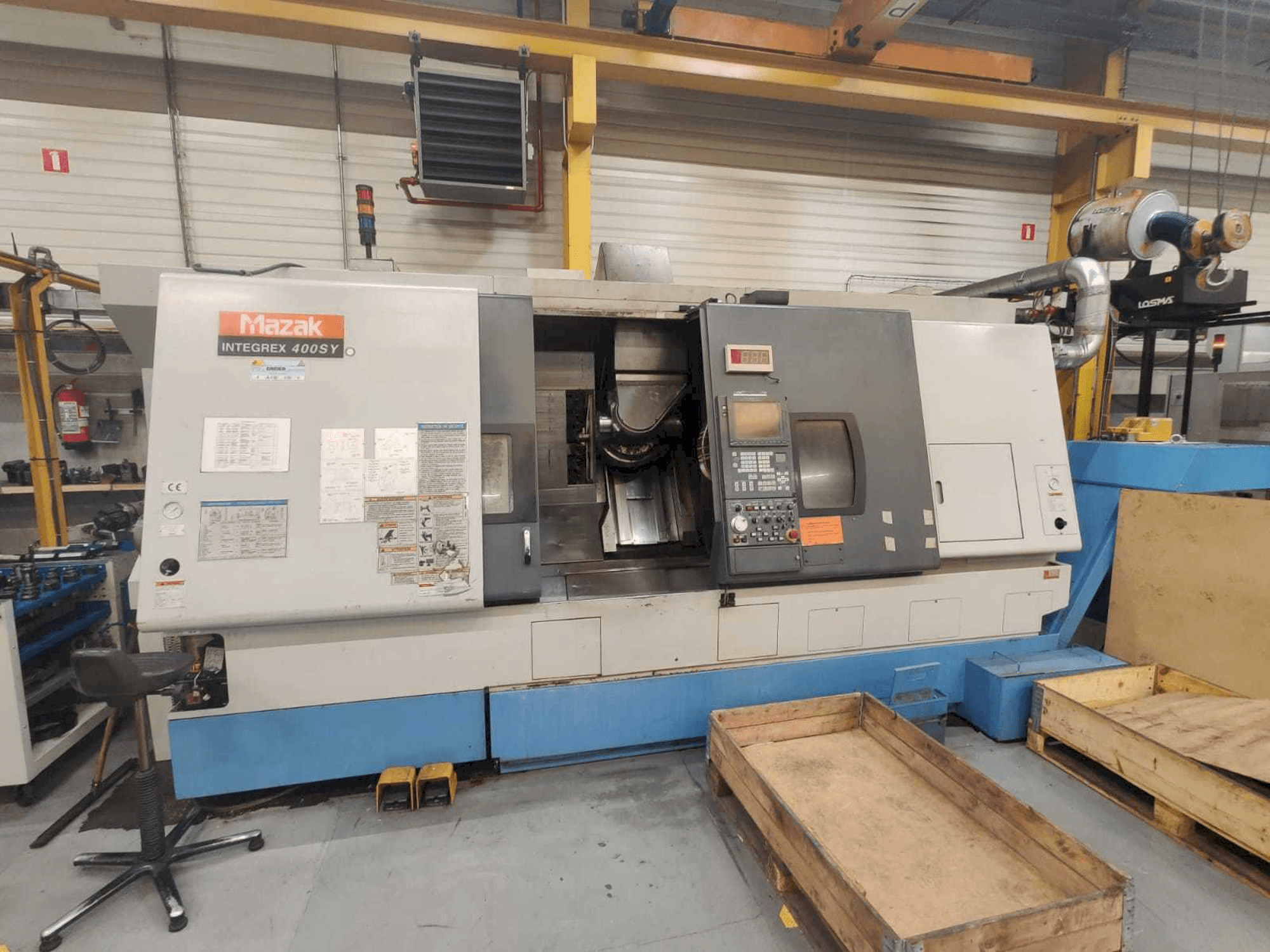 Makine Mazak INTEGREX 400SY - Önden görünüm