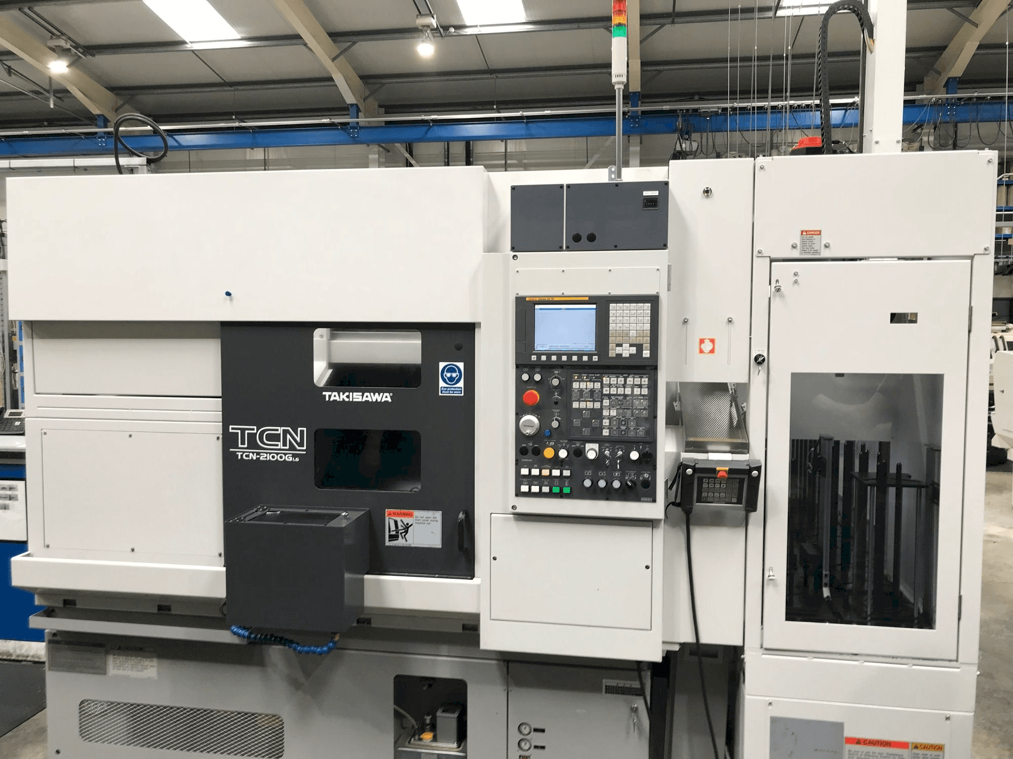 Makine Takisawa TCN-2100G L6 - Önden görünüm