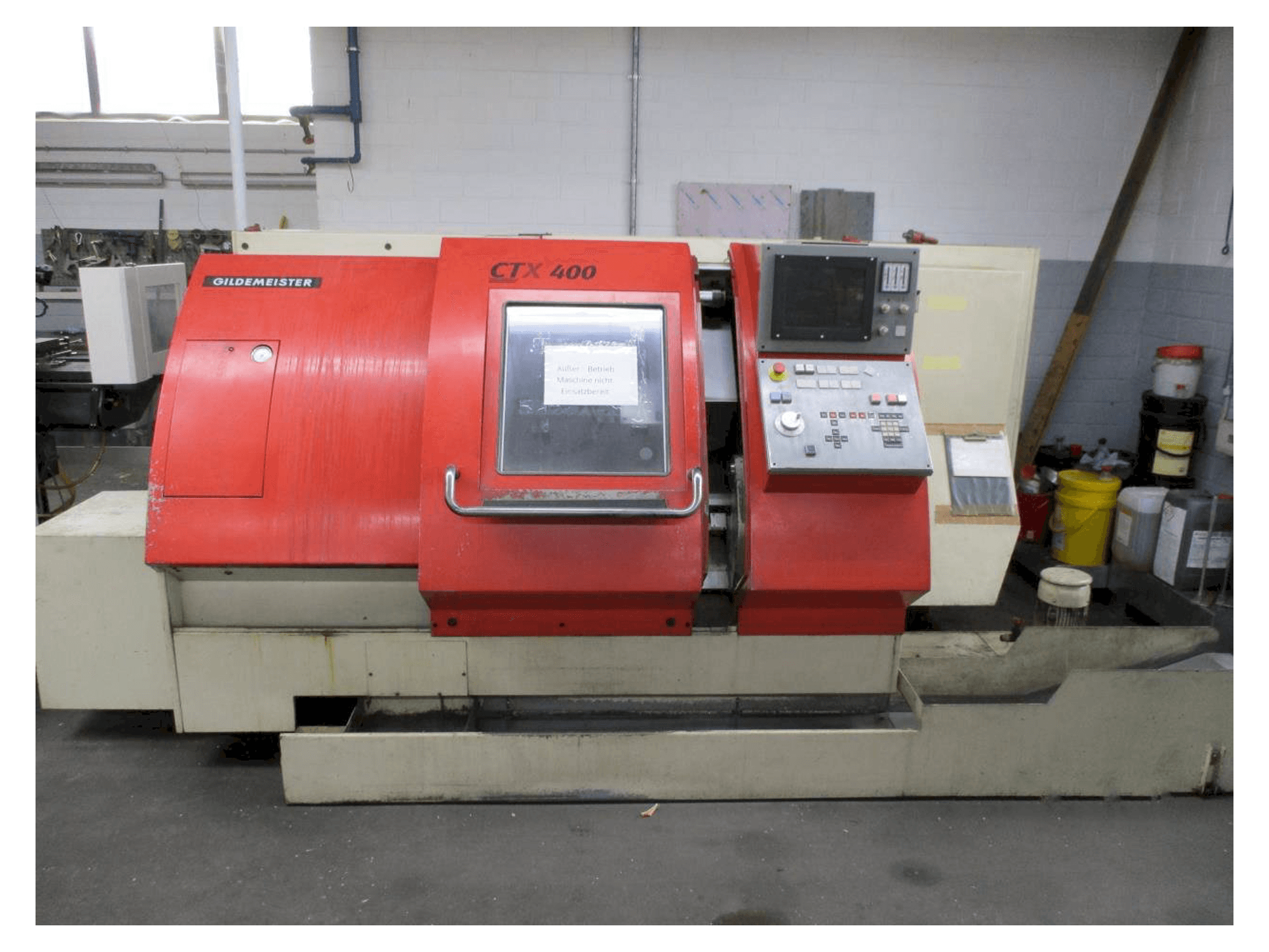 Makine Gildemeister CTX 400 - Önden görünüm