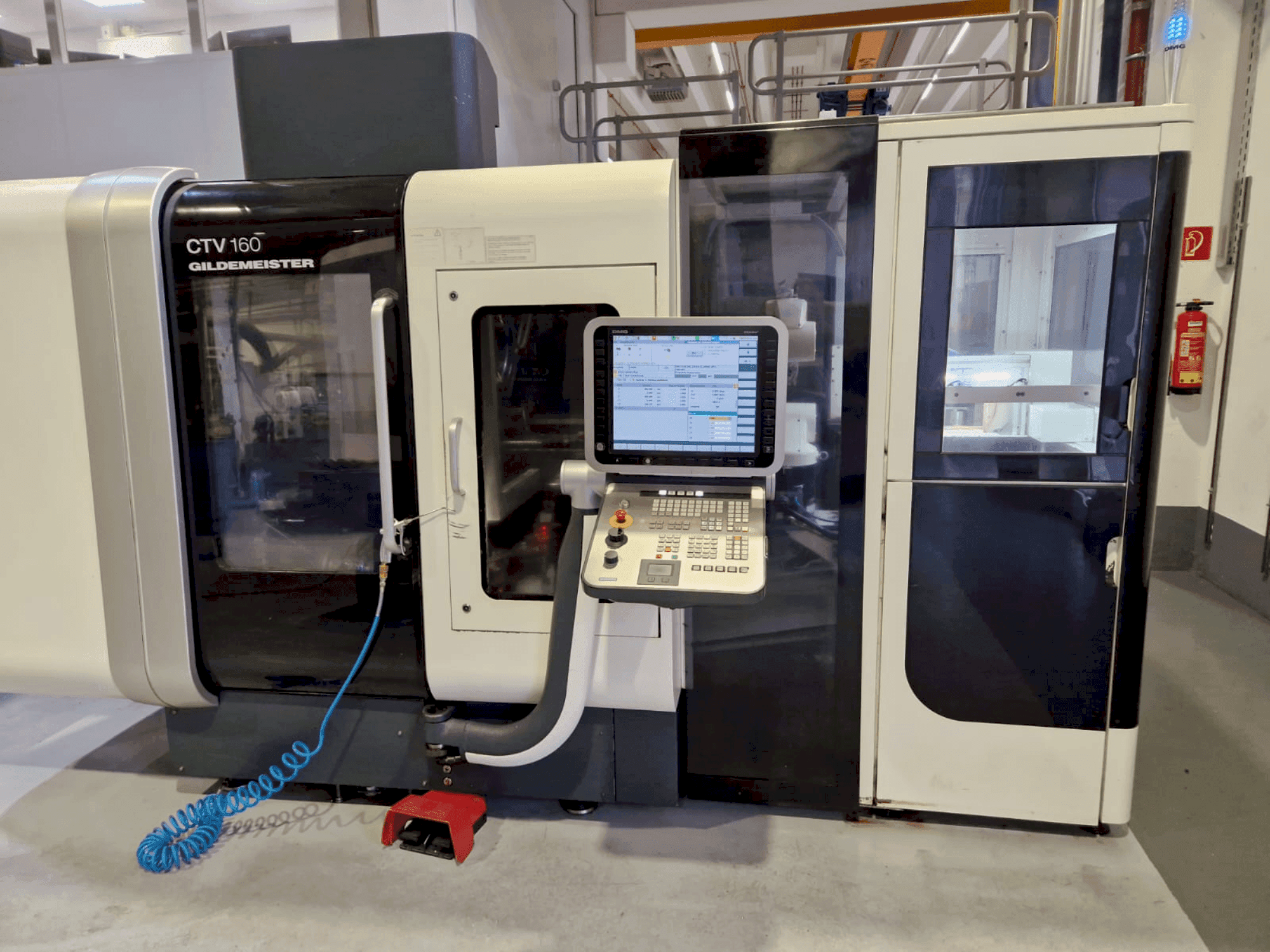Makine DMG Gildemeister CTV 160 - Önden görünüm