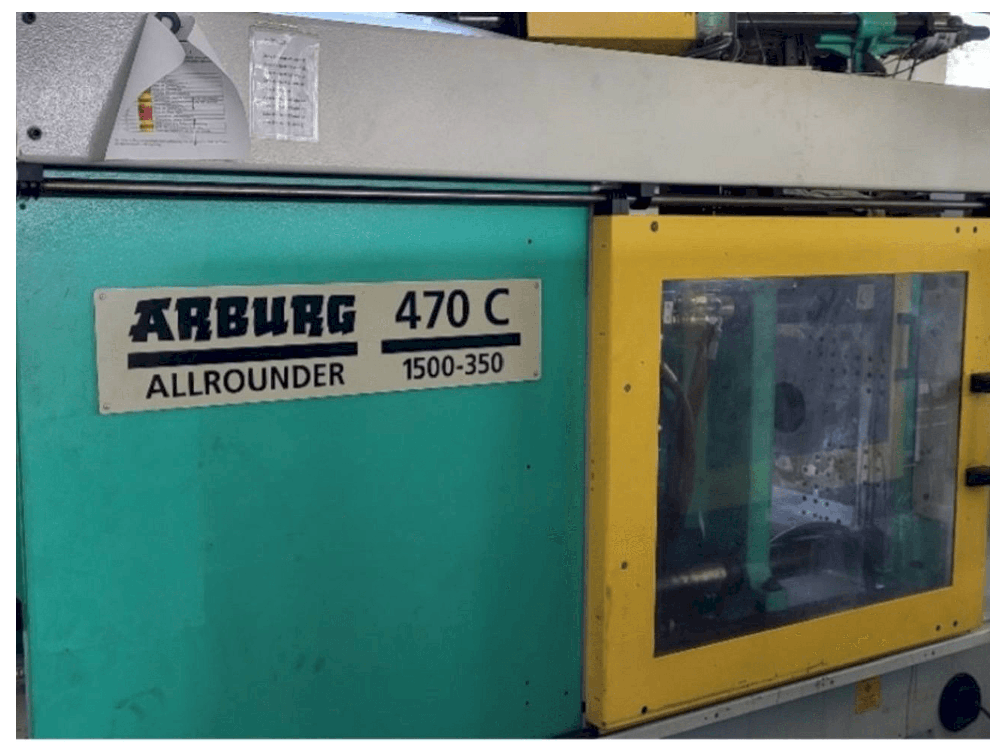 Makine Arburg Allrounder 470C 1500 - 350/150 - Önden görünüm