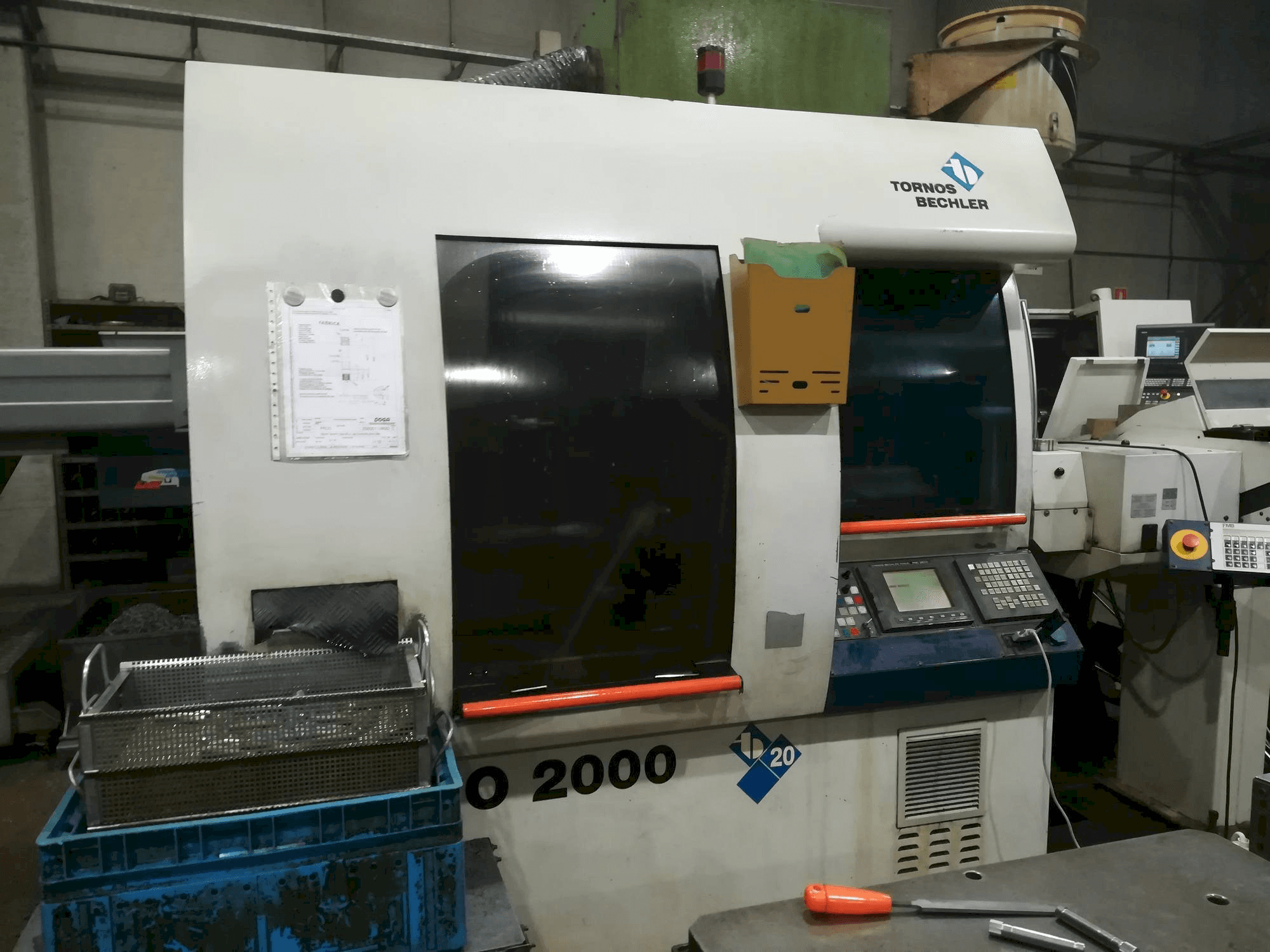 Makine Tornos-Bechler Deco 20 - Önden görünüm