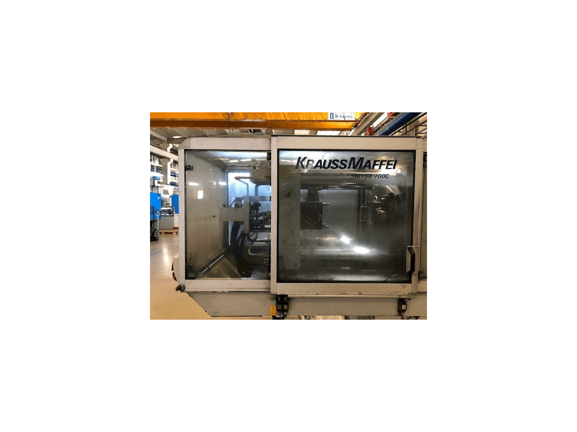 Makine Krauss Maffei 150-700 C2 - Önden görünüm