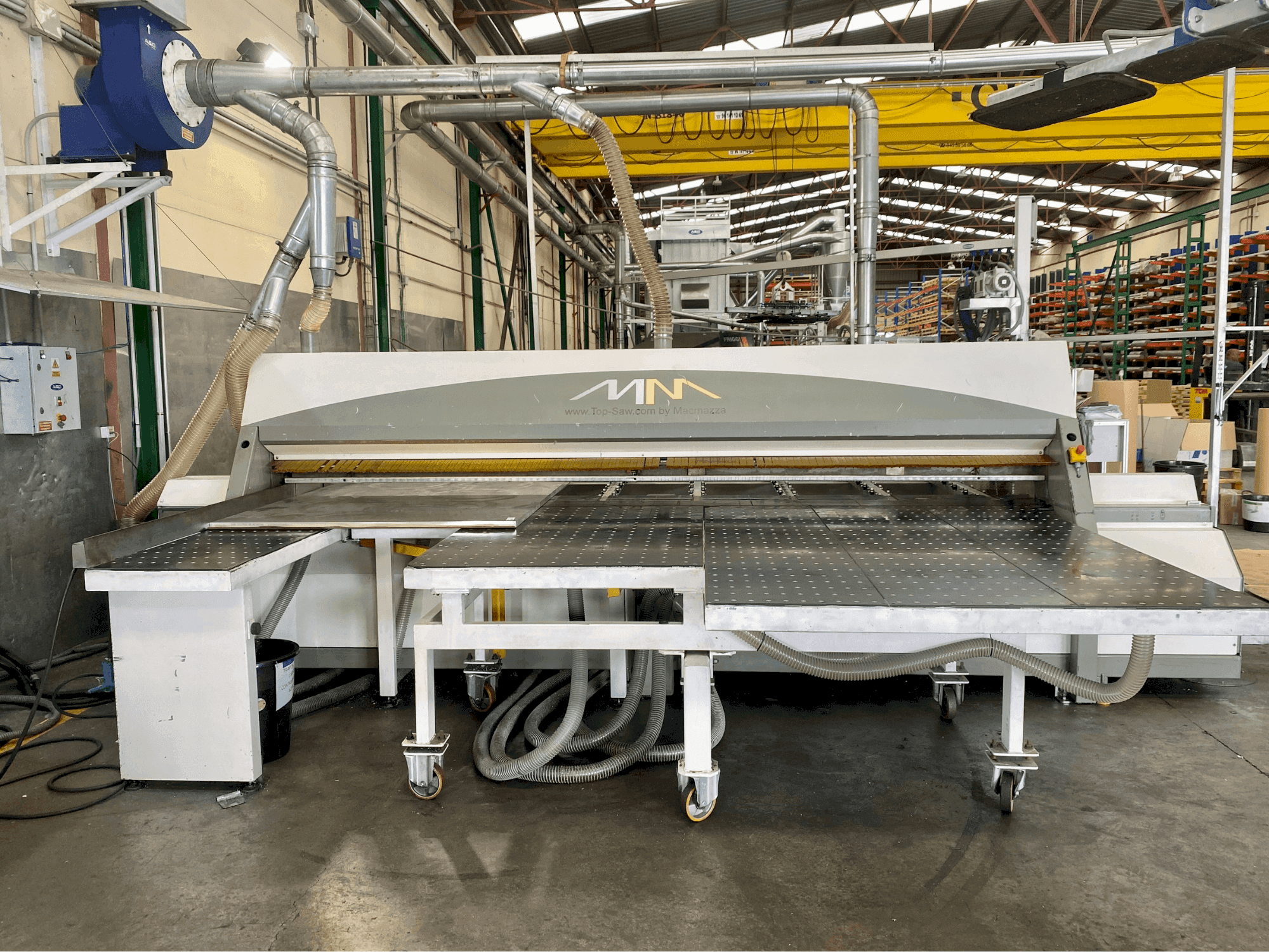 Makine MACMAZZA Top Saw - Önden görünüm