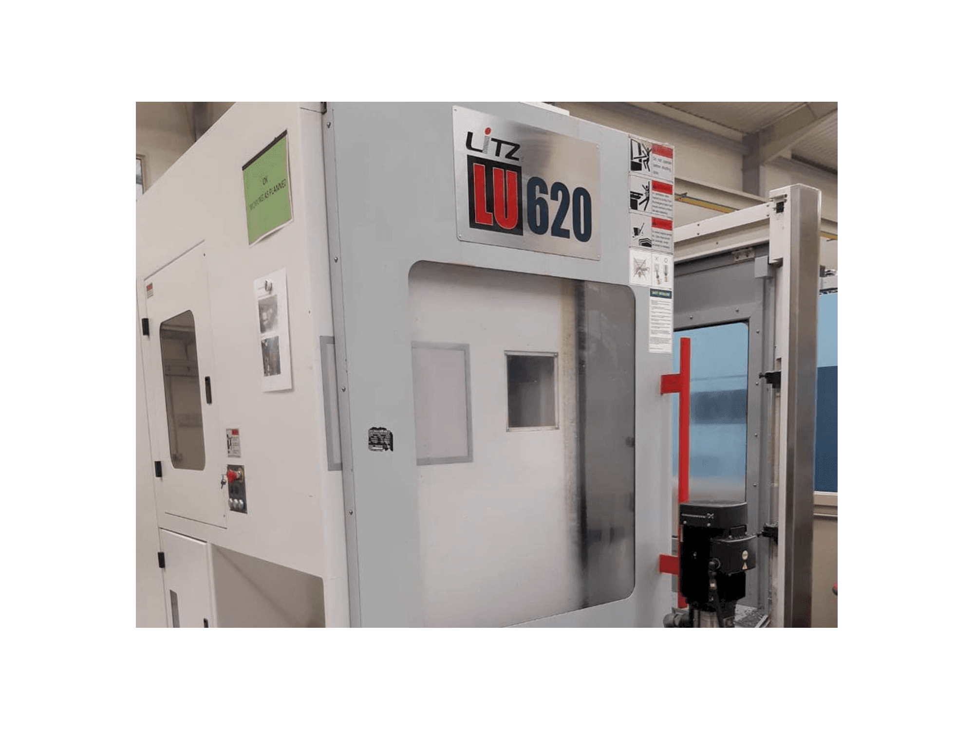 Makine Litz LU 620 - Önden görünüm