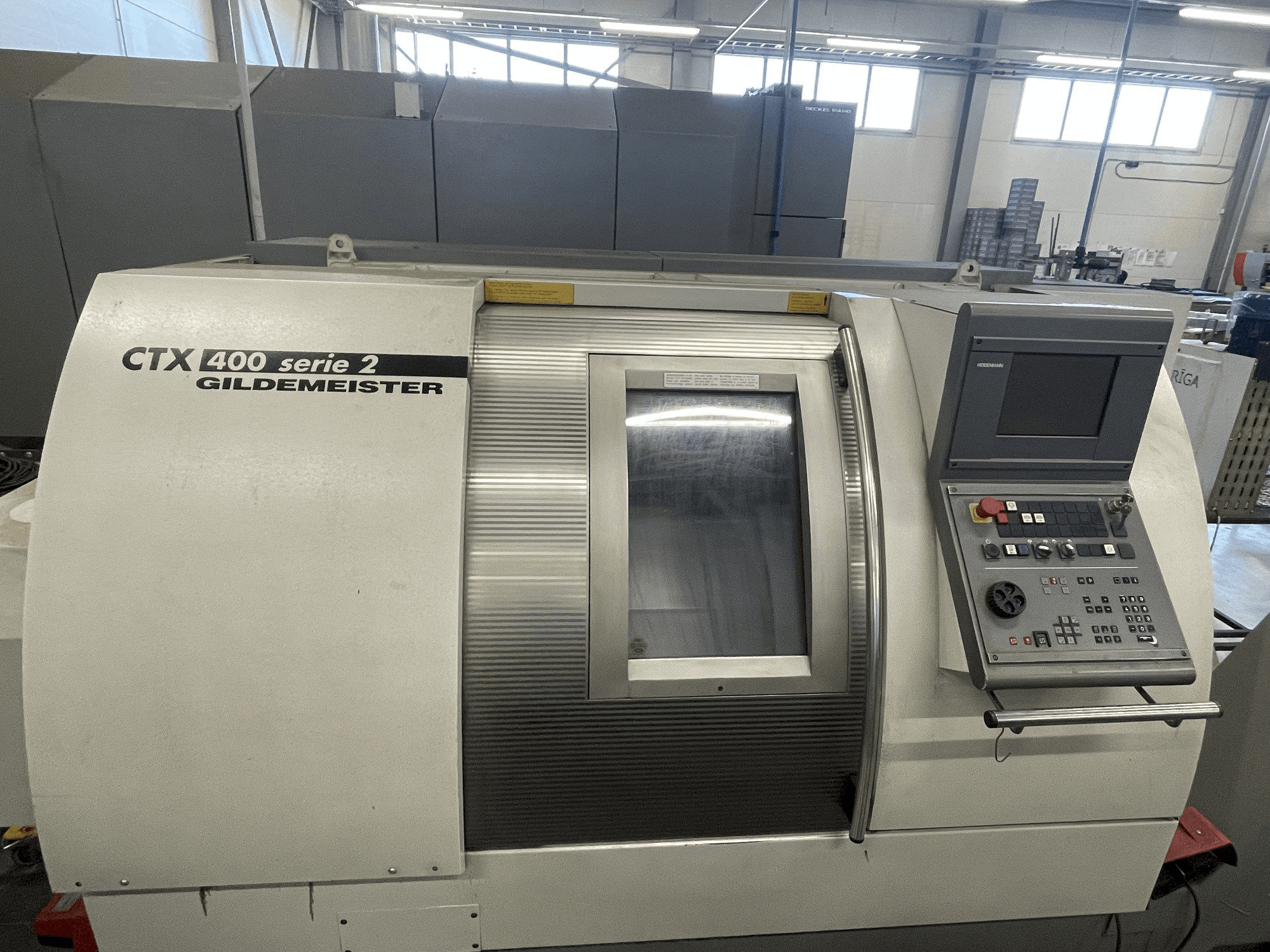 Makine Gildemeister CTX 400 S2 - Önden görünüm