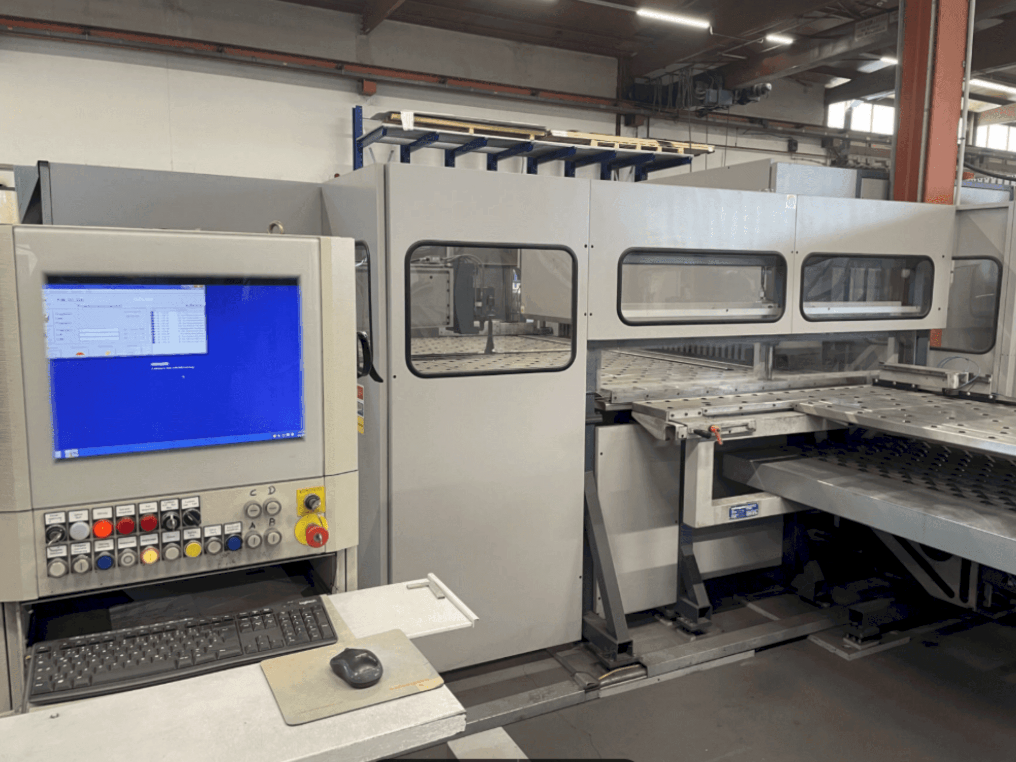 Makine Salvagnini IP 54 - Önden görünüm