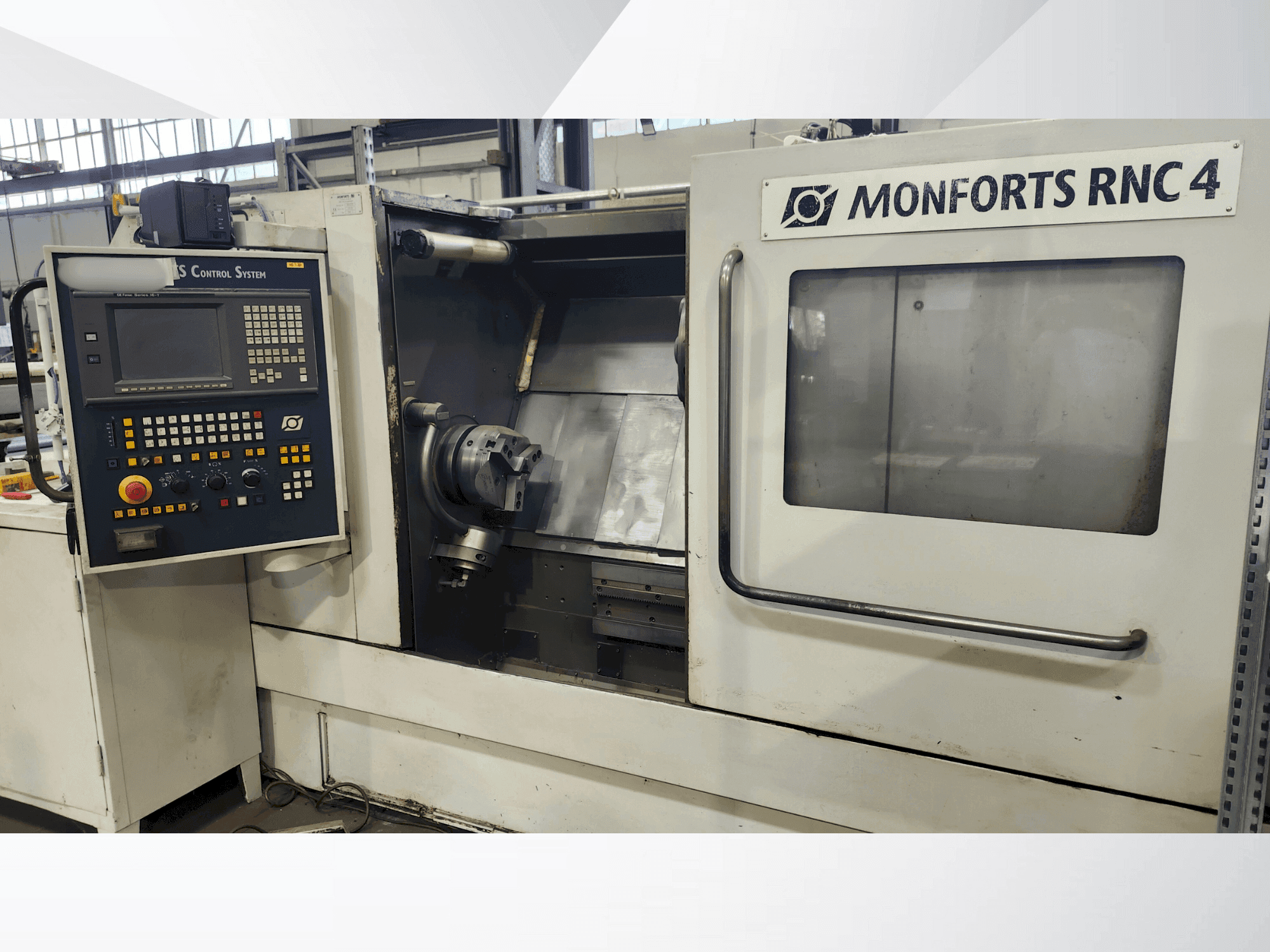 Makine Monforts RNC 4 - Önden görünüm