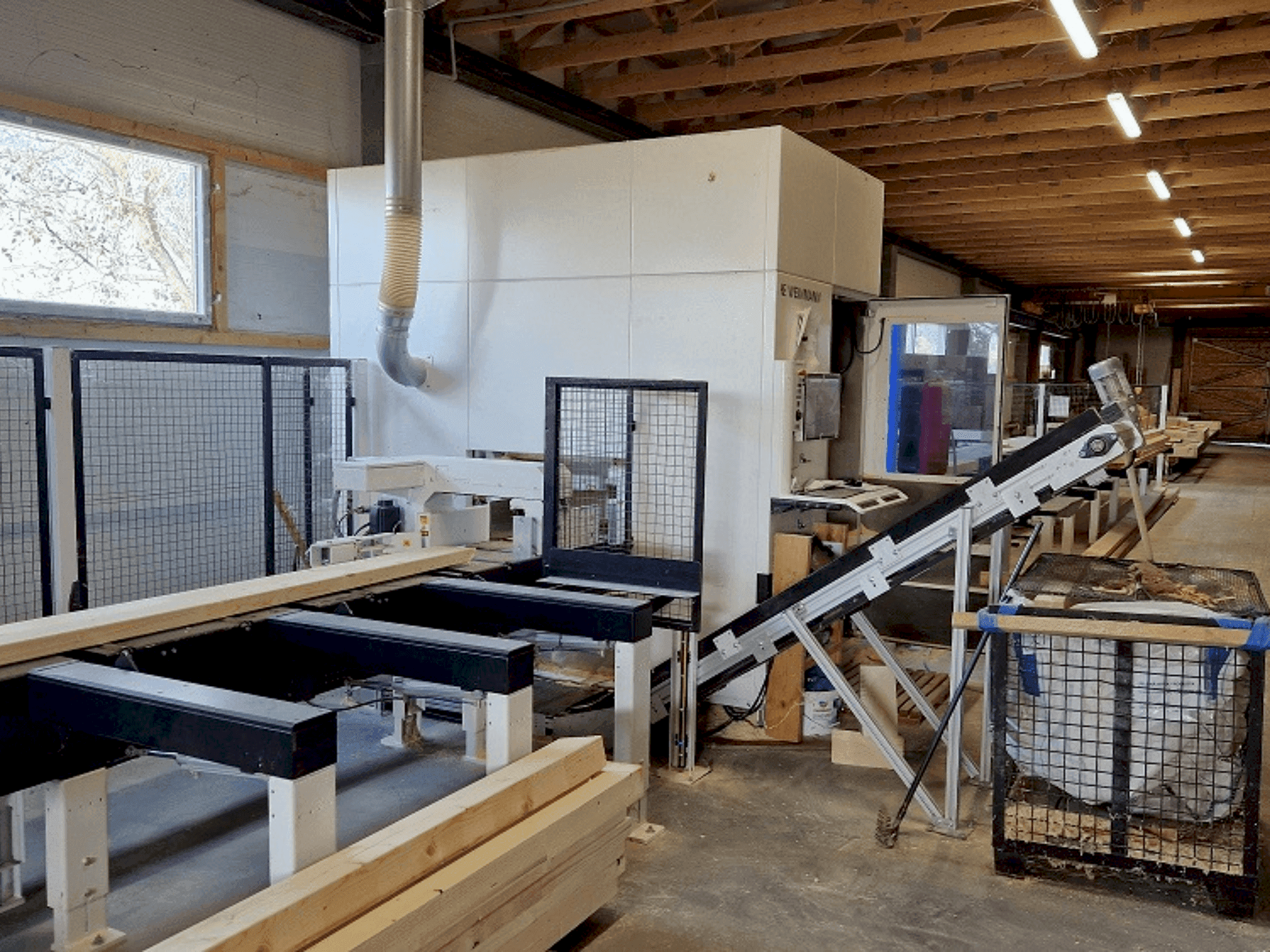 Makine HOMAG WEINMANN BEAMTEQ B-540 (2019) - Önden görünüm