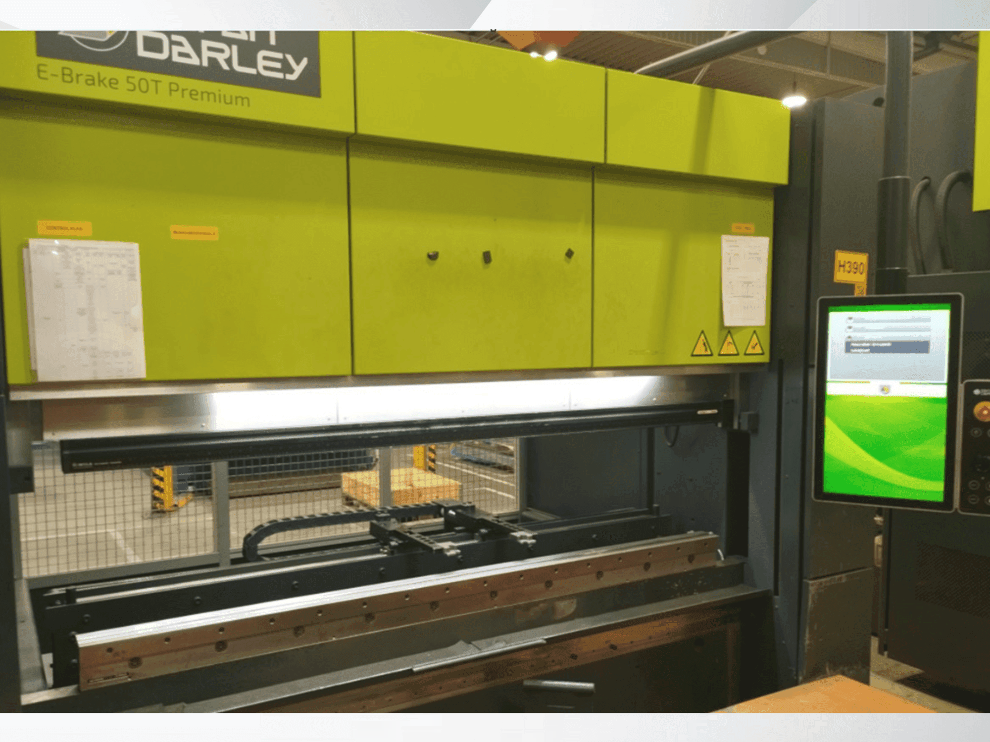 Makine Safan DARLEY E-BRAKE Premium 50-2050 - Önden görünüm