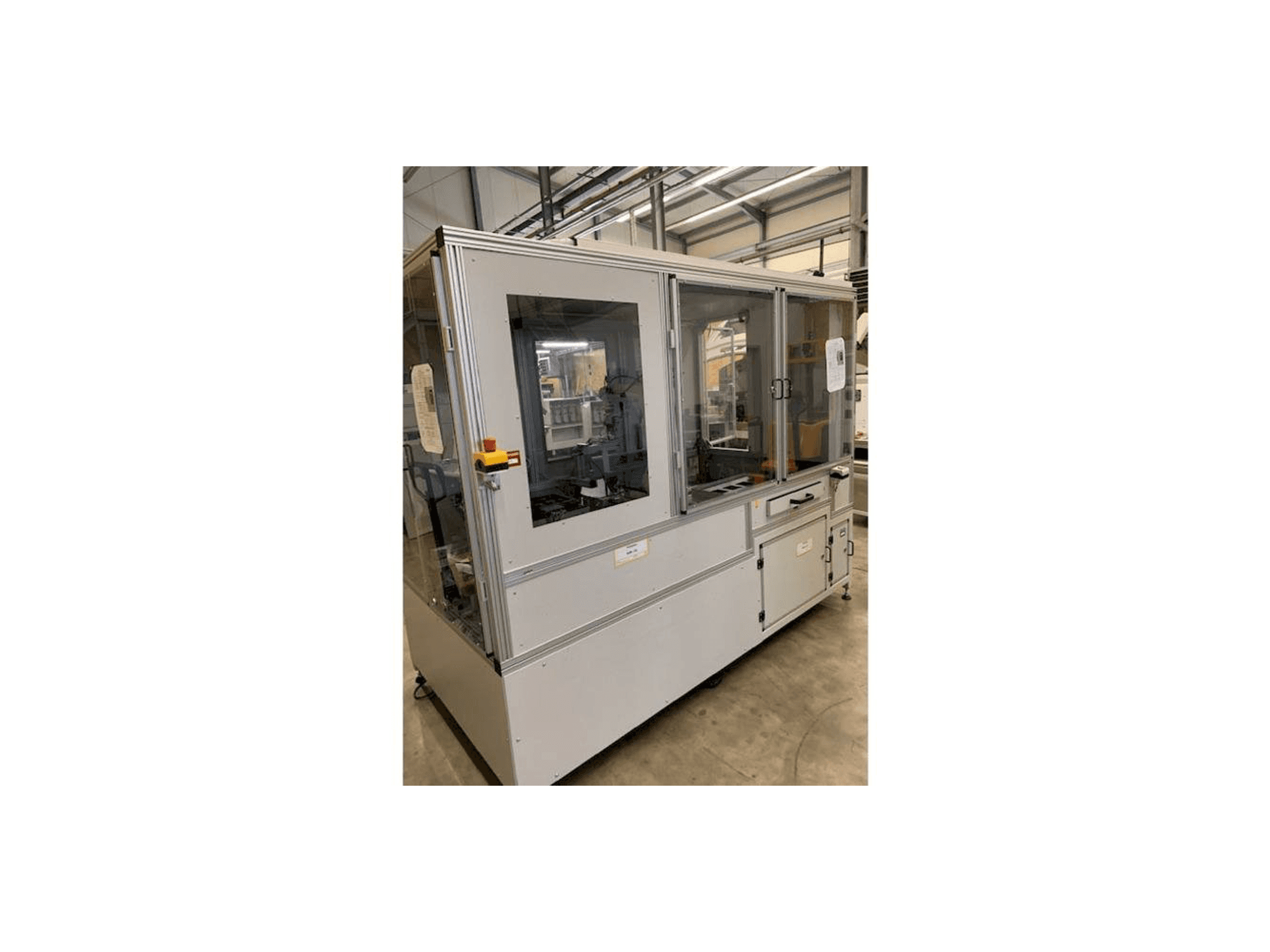 Makine SEHO Robot cell sorting station - Sol taraftaki görüntü