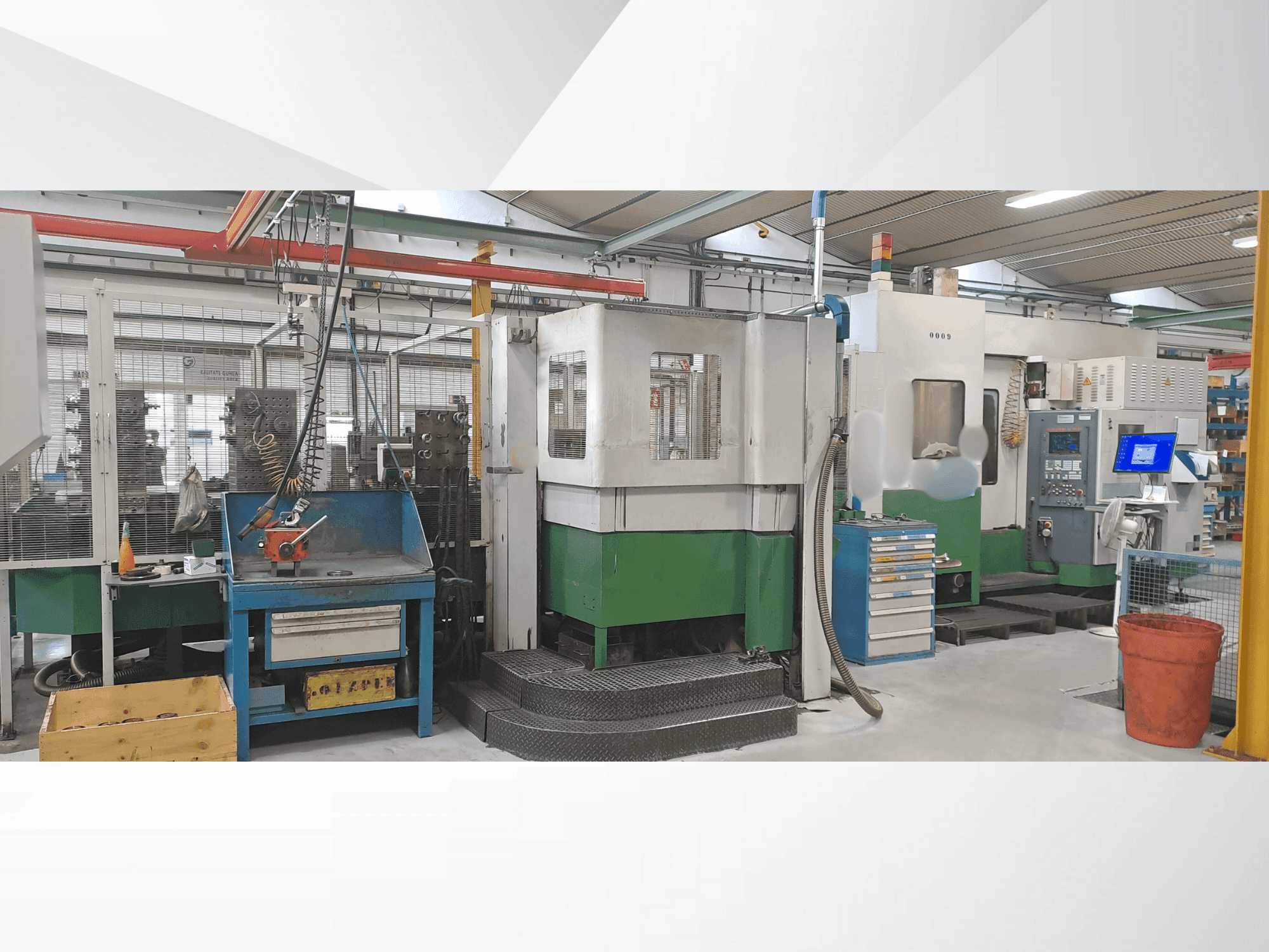 Makine Mazak HV-630 - Önden görünüm