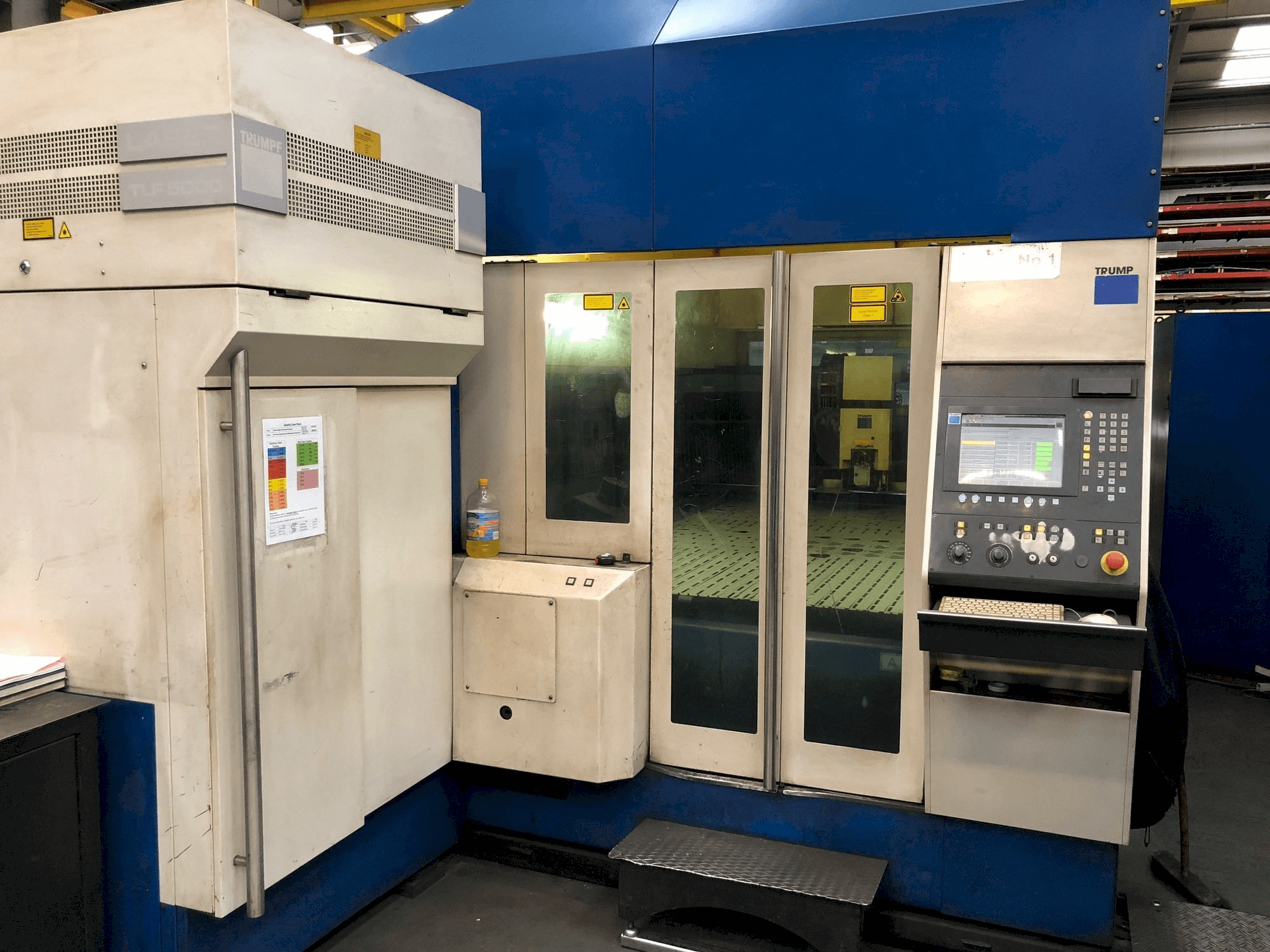 Makine Trumpf TRUMATIC L3050 - Önden görünüm
