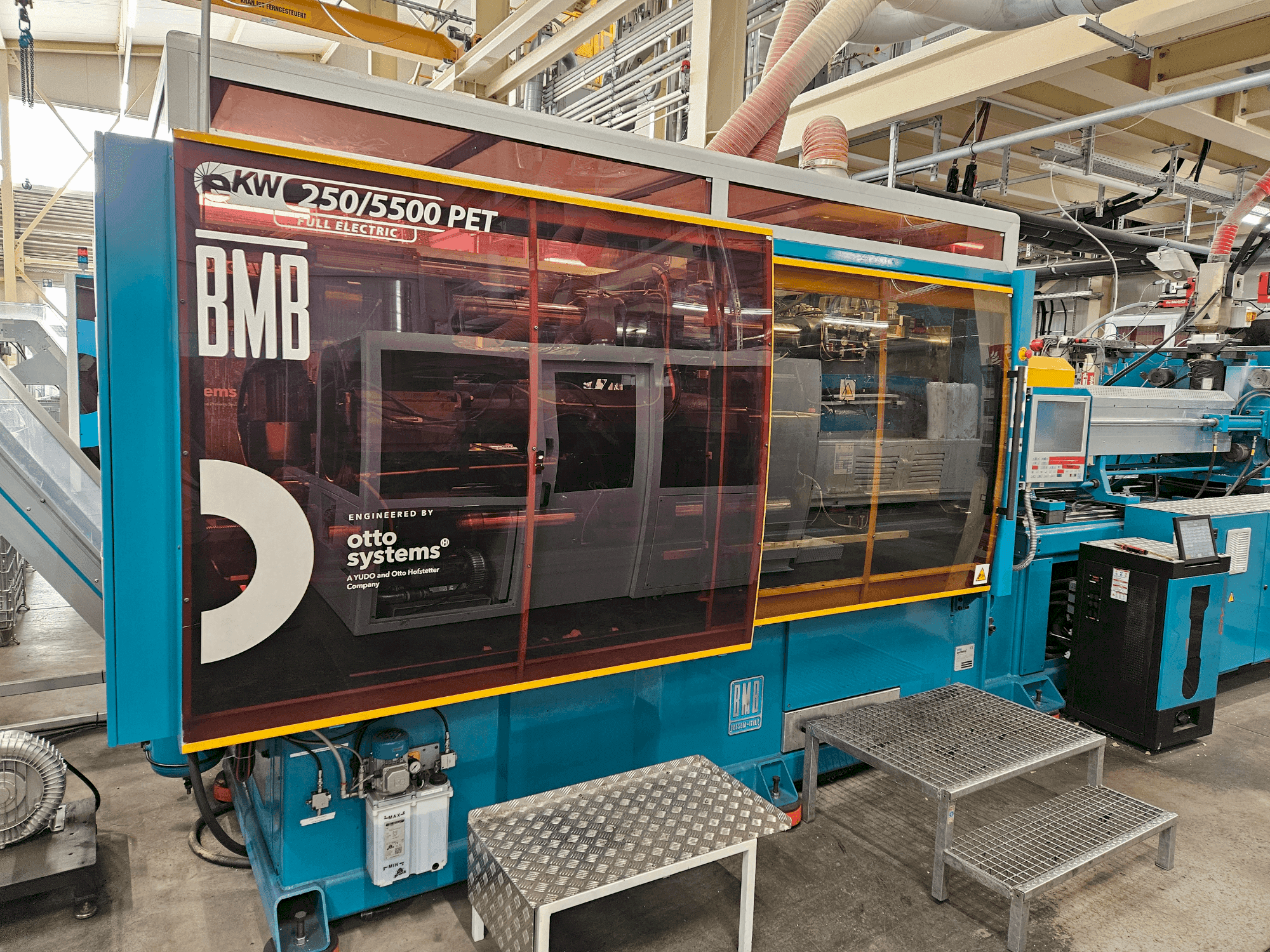 Makine Otto Systems eKW 250/5500 PET - Önden görünüm