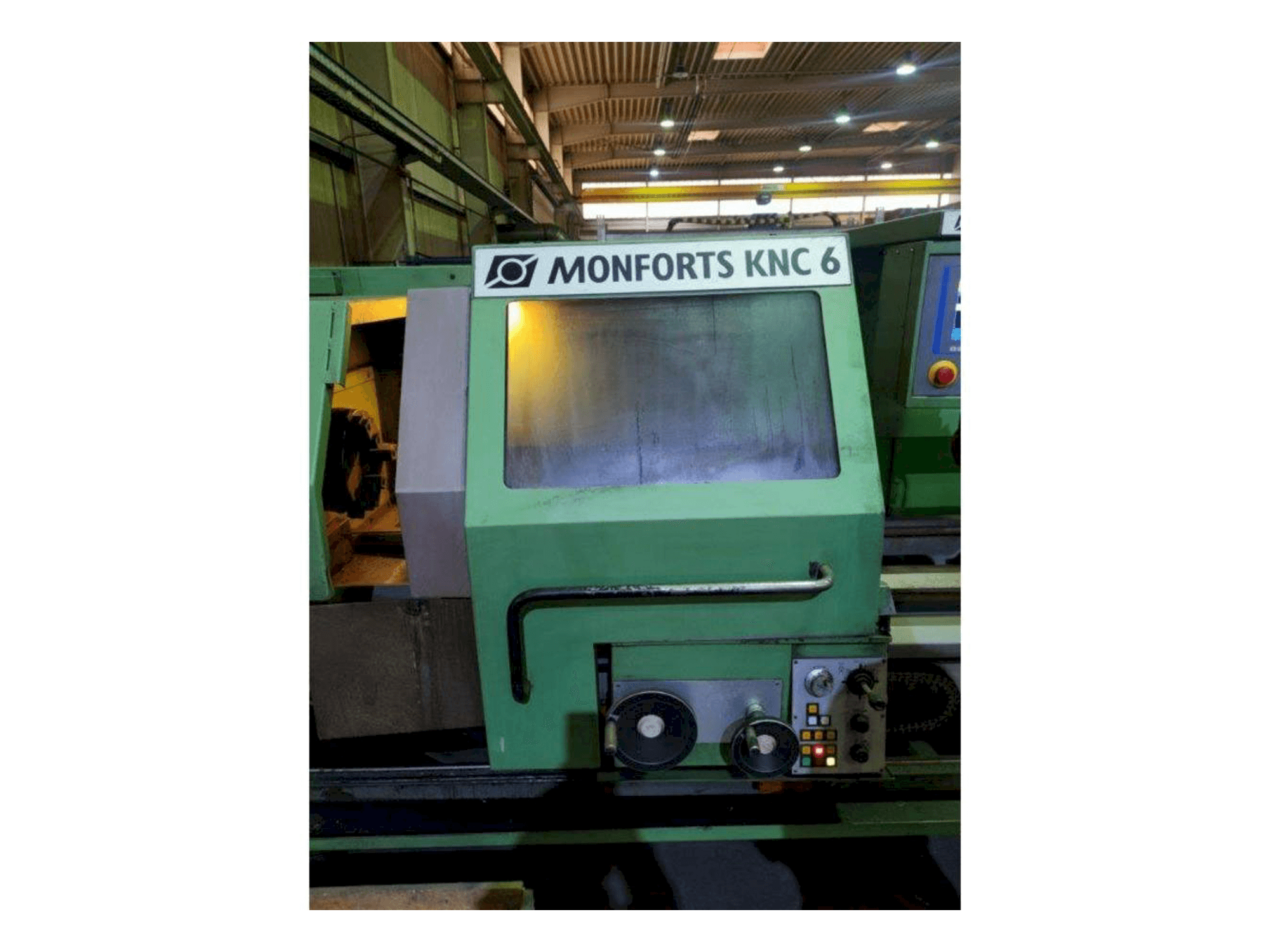 Makine Monforts KNC6 x 2000 - Önden görünüm