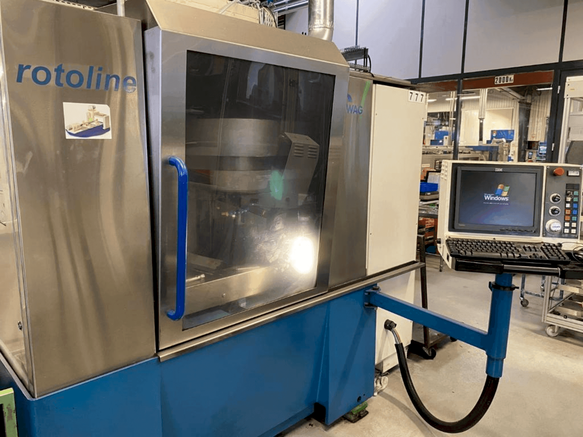 Makine EWAG ROTOLINE 6X - Önden görünüm