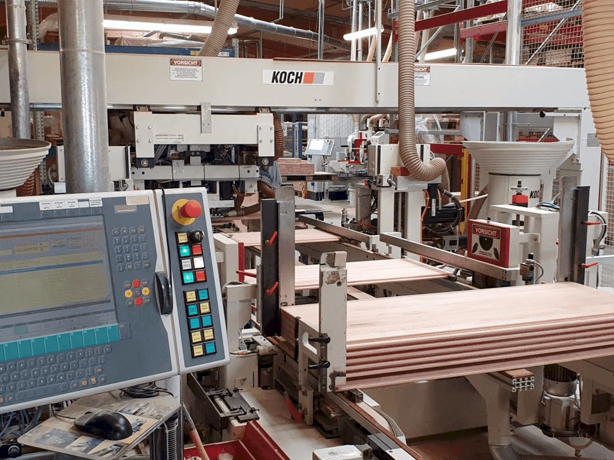 Makine KOCH SBD-60-PTP - Önden görünüm