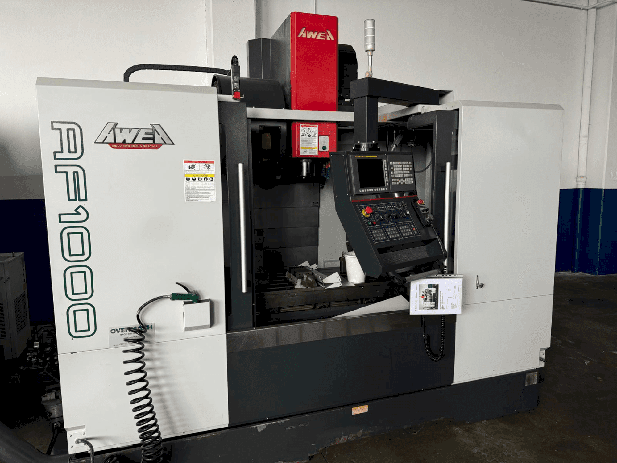 Makine AWEA AF-1000 - Önden görünüm