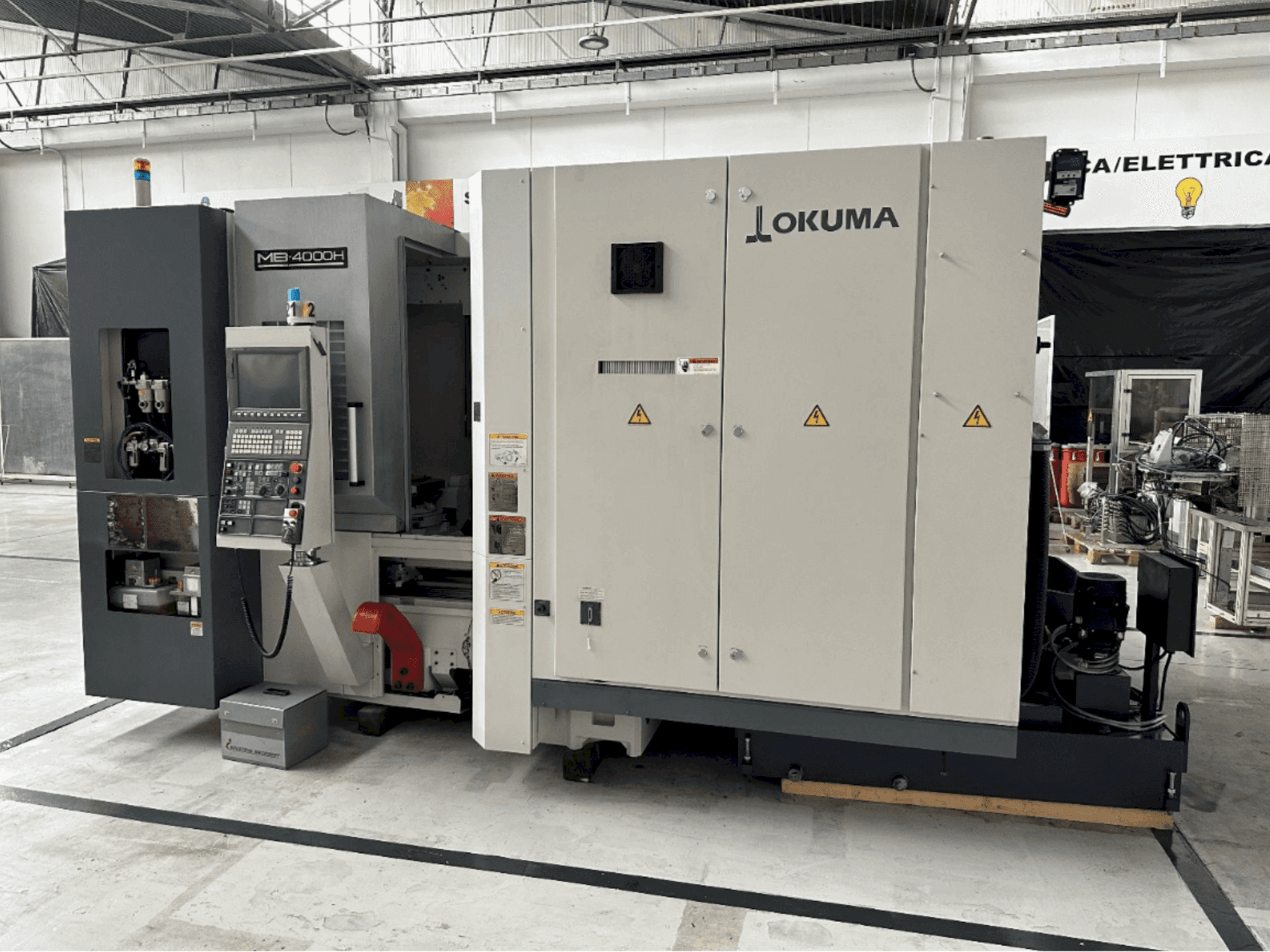 Makine Okuma MB 4000 H - Önden görünüm