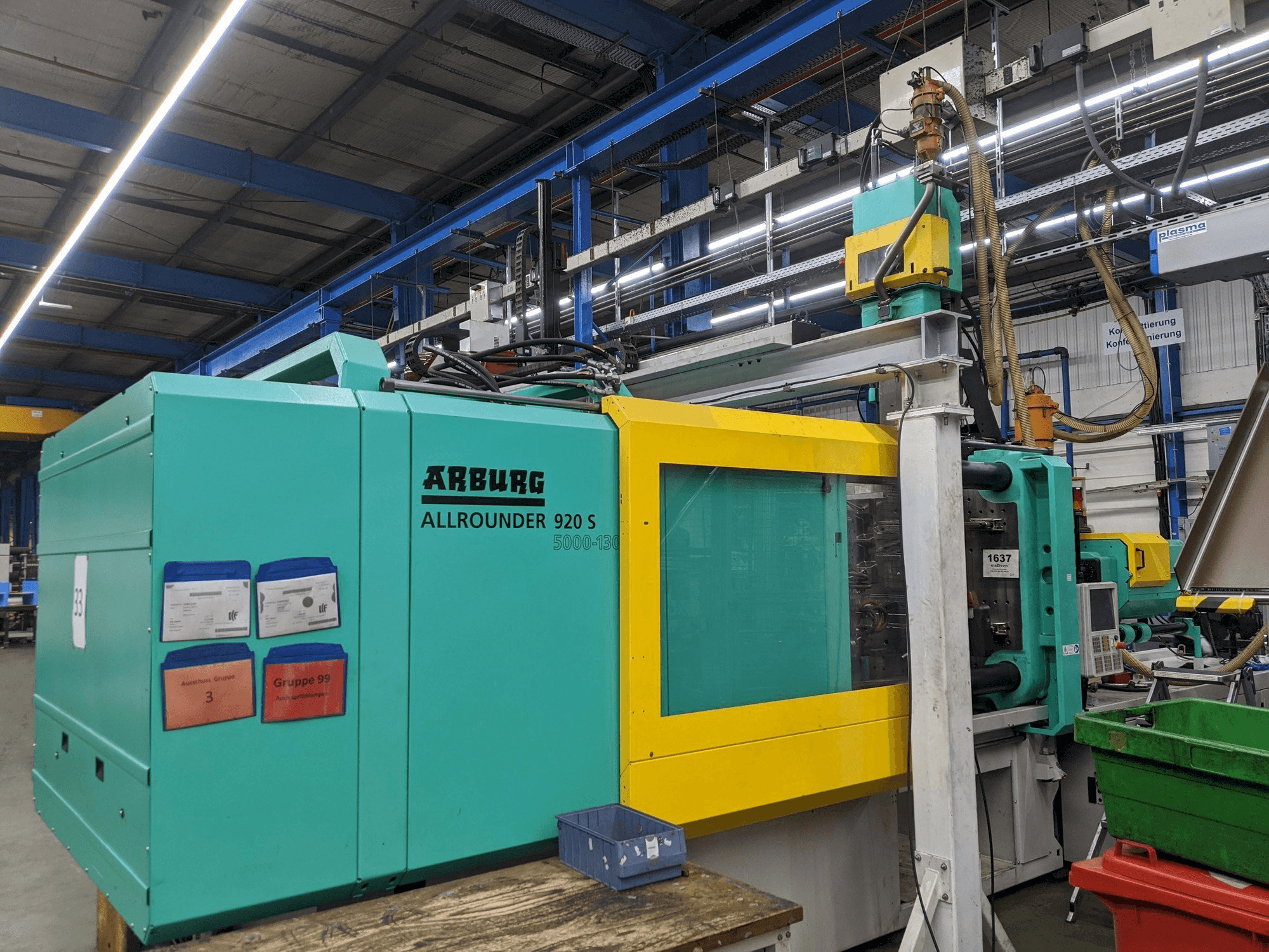 Makine Arburg ALLROUNDER 920 S 5000 - 1300 / 400 - Önden görünüm