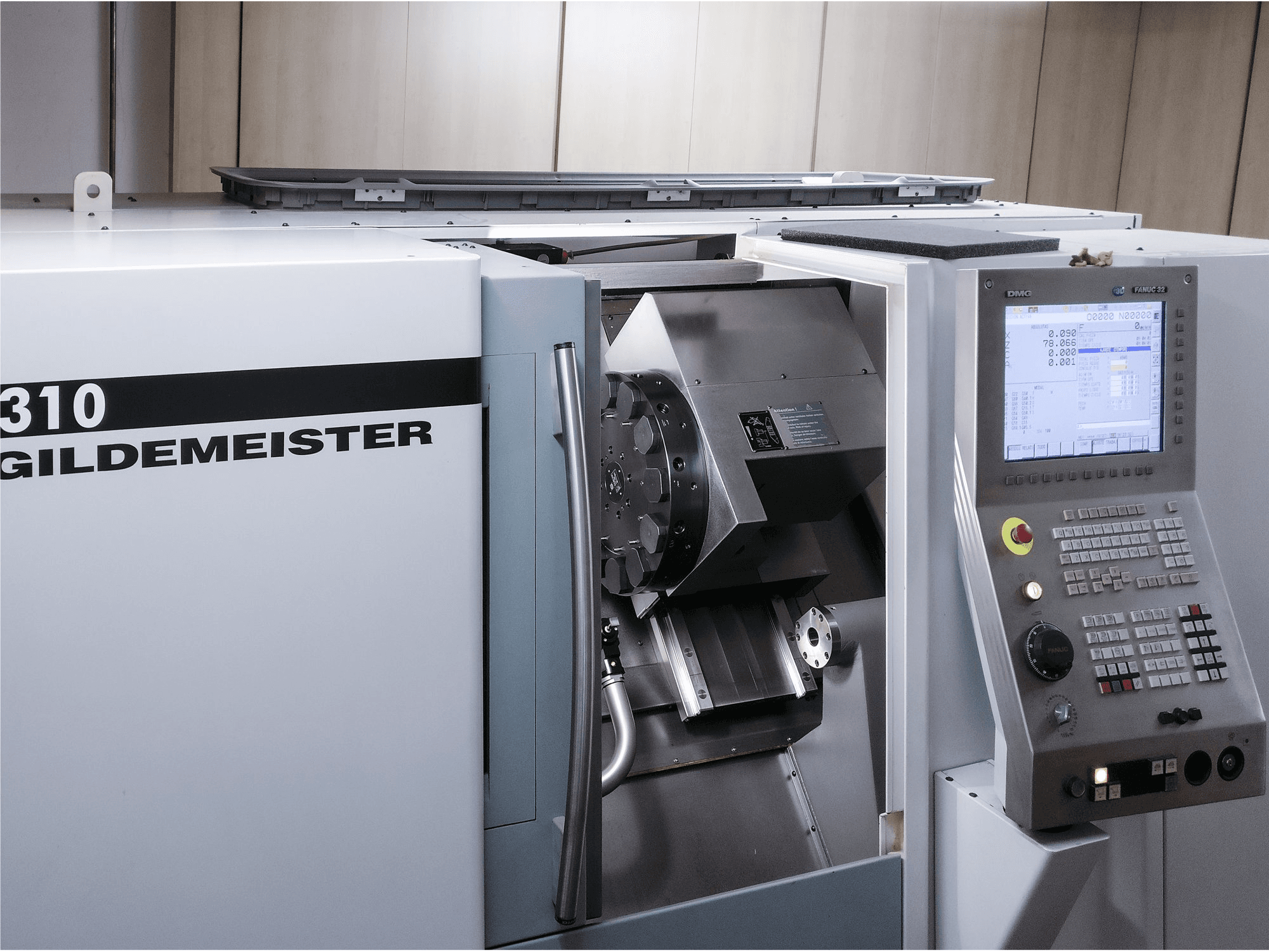 Makine Gildemeister - Önden görünüm CTX 310