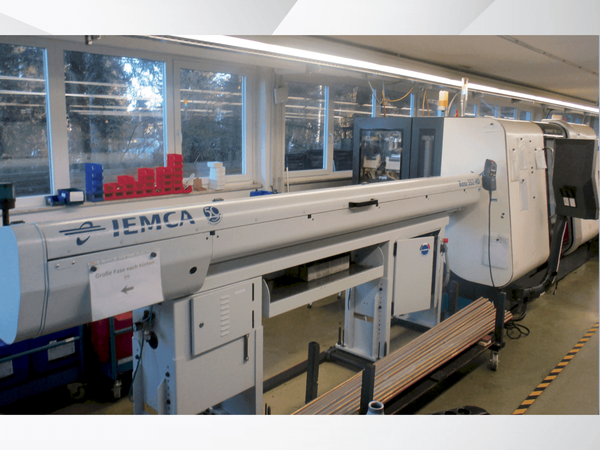 Makine Gildemeister Sprint 50 Linear - Önden görünüm