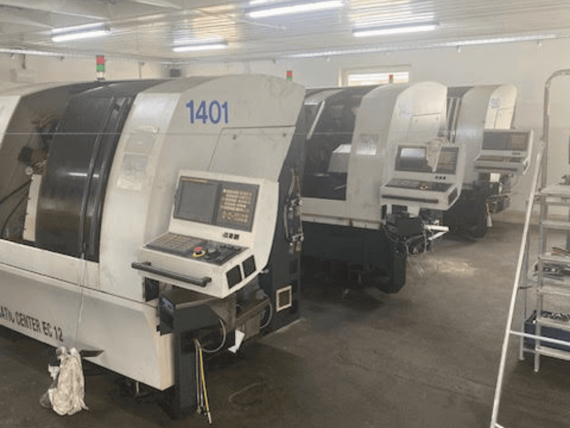 Makine ESCO Escomatic EC12 - Önden görünüm