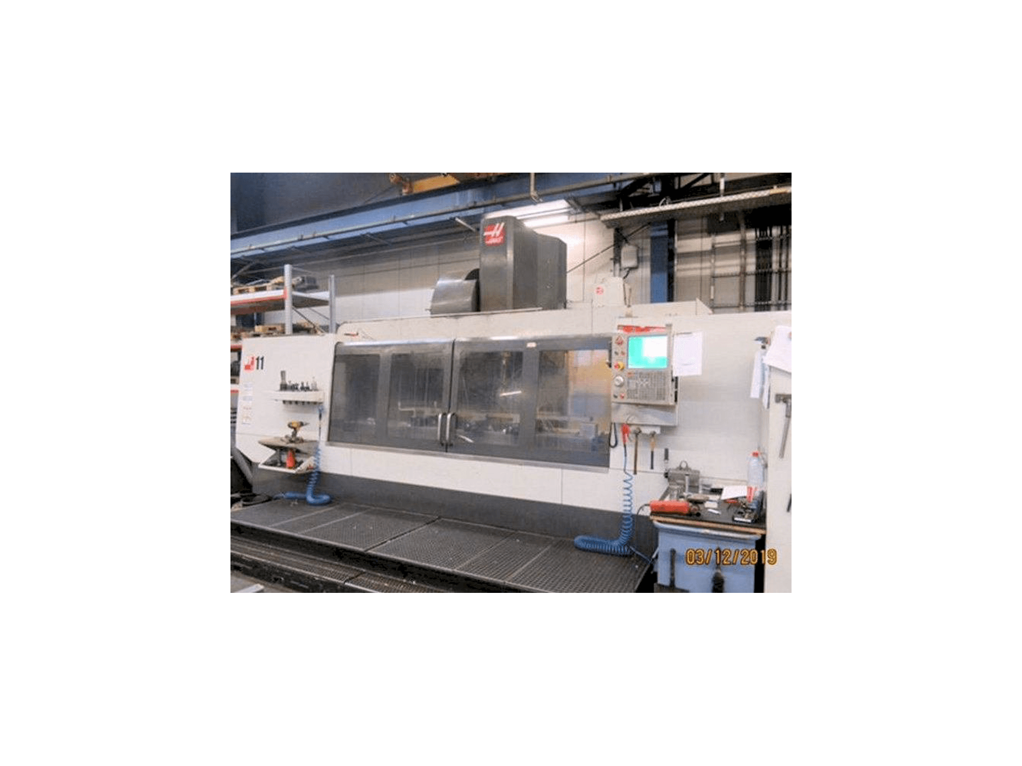 Makine HAAS VF-11/50 - Önden görünüm