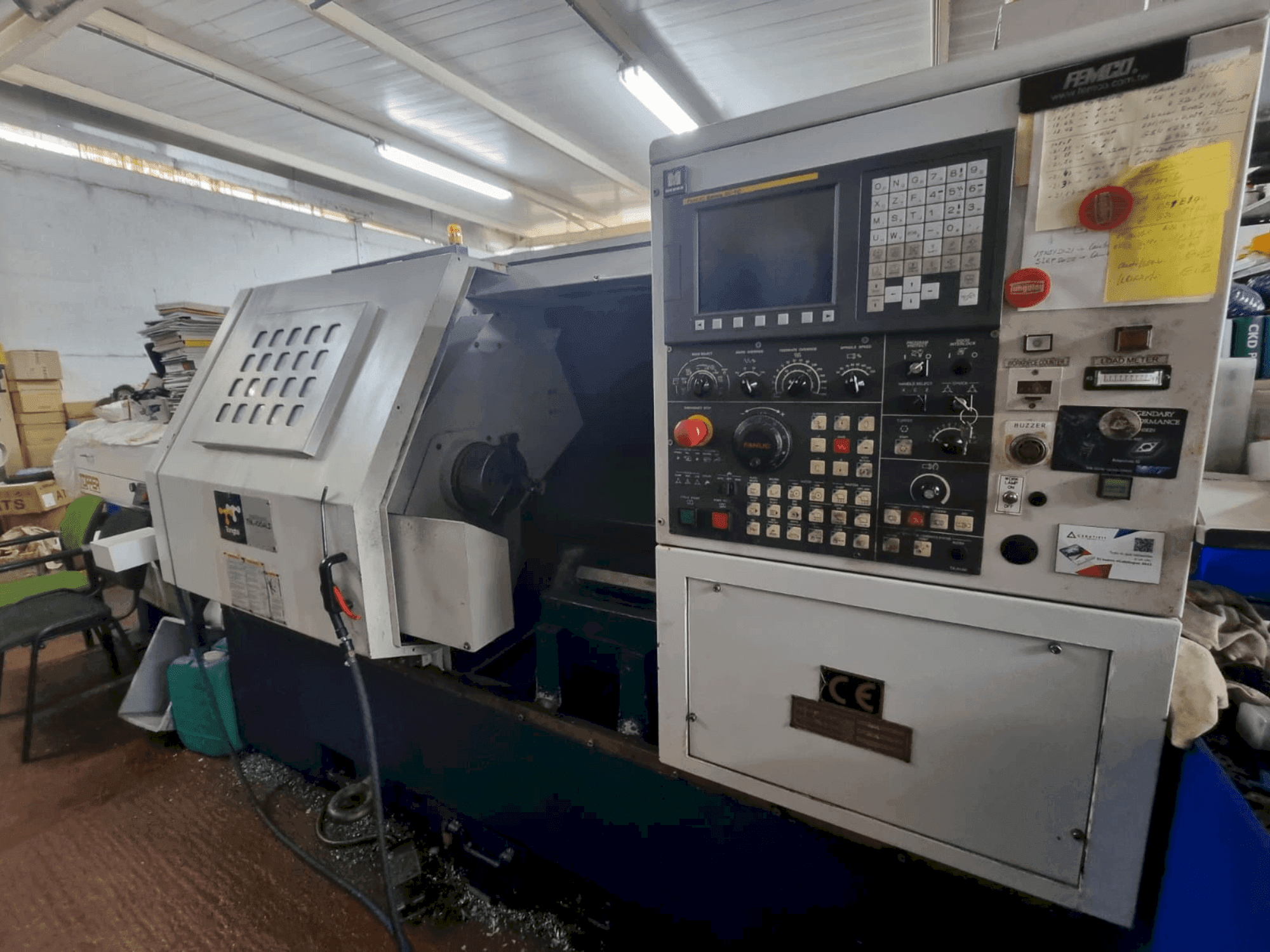 Makine Tongtai TNL-100 AL - Önden görünüm