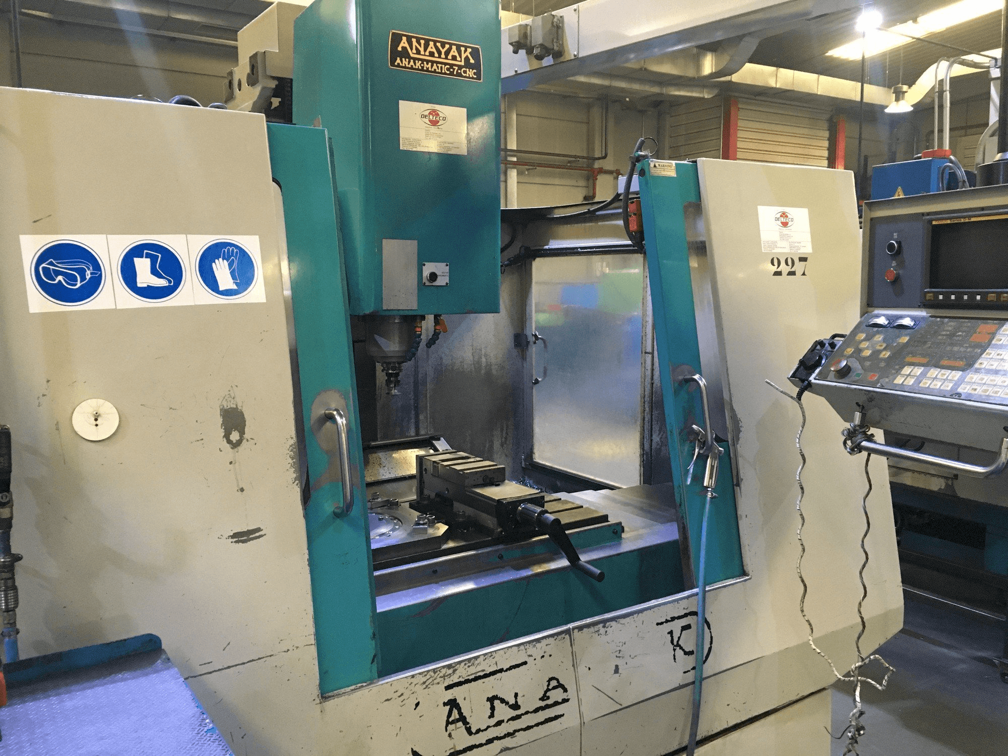 Makine ANAYAK ANAKMATIC-7 - Önden görünüm