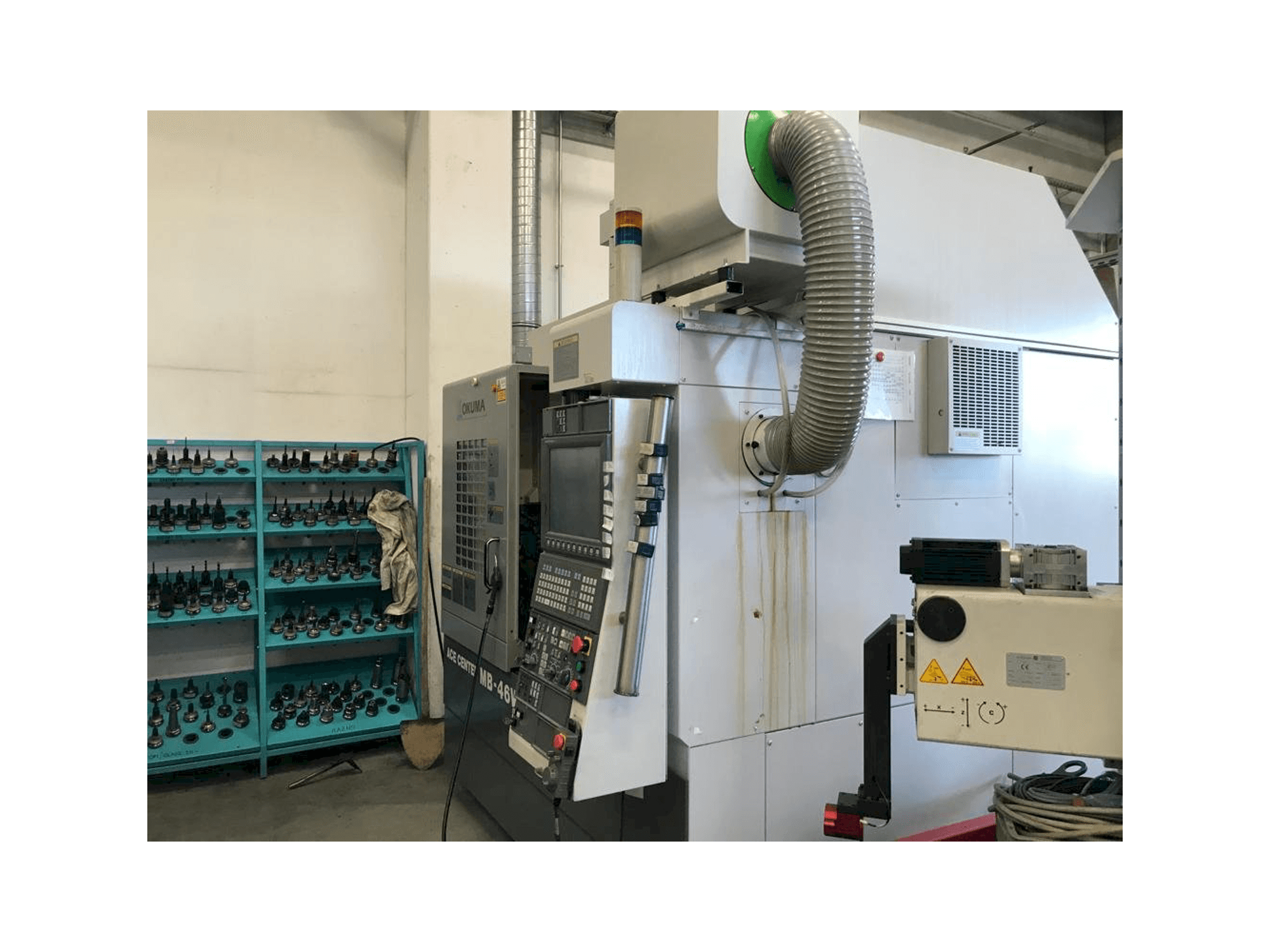 Makine Okuma MB 46 VAE - Sağ taraf görünümü