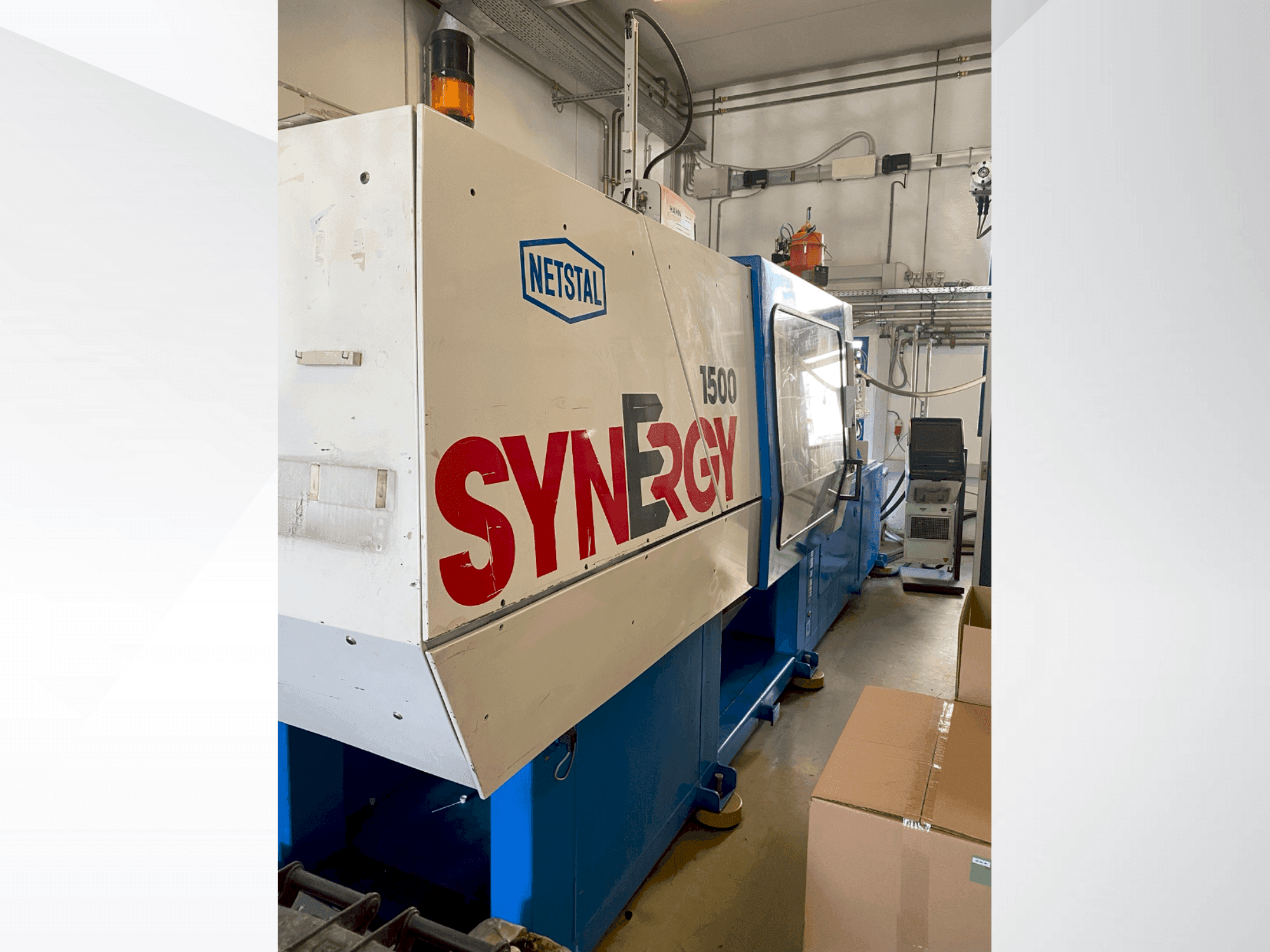 Makine Netstal S-1500-900 - Önden görünüm