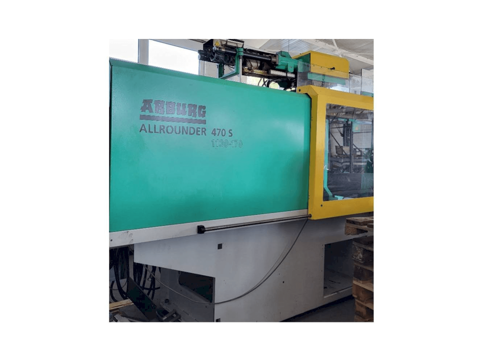 Makine Arburg Allrounder 470S 1100 - 170/170 - Önden görünüm