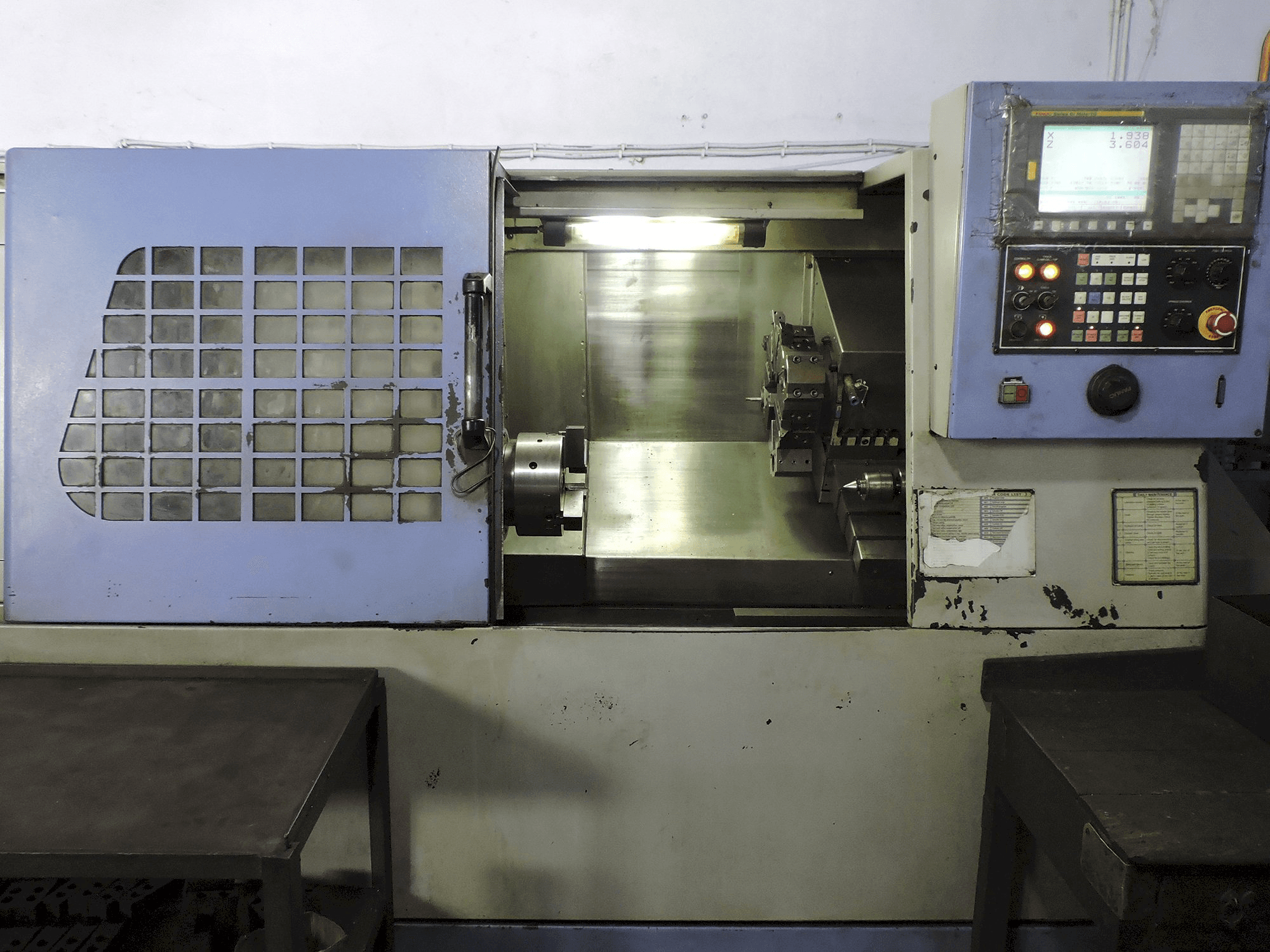 Makine Macpower - Önden görünüm VX-200