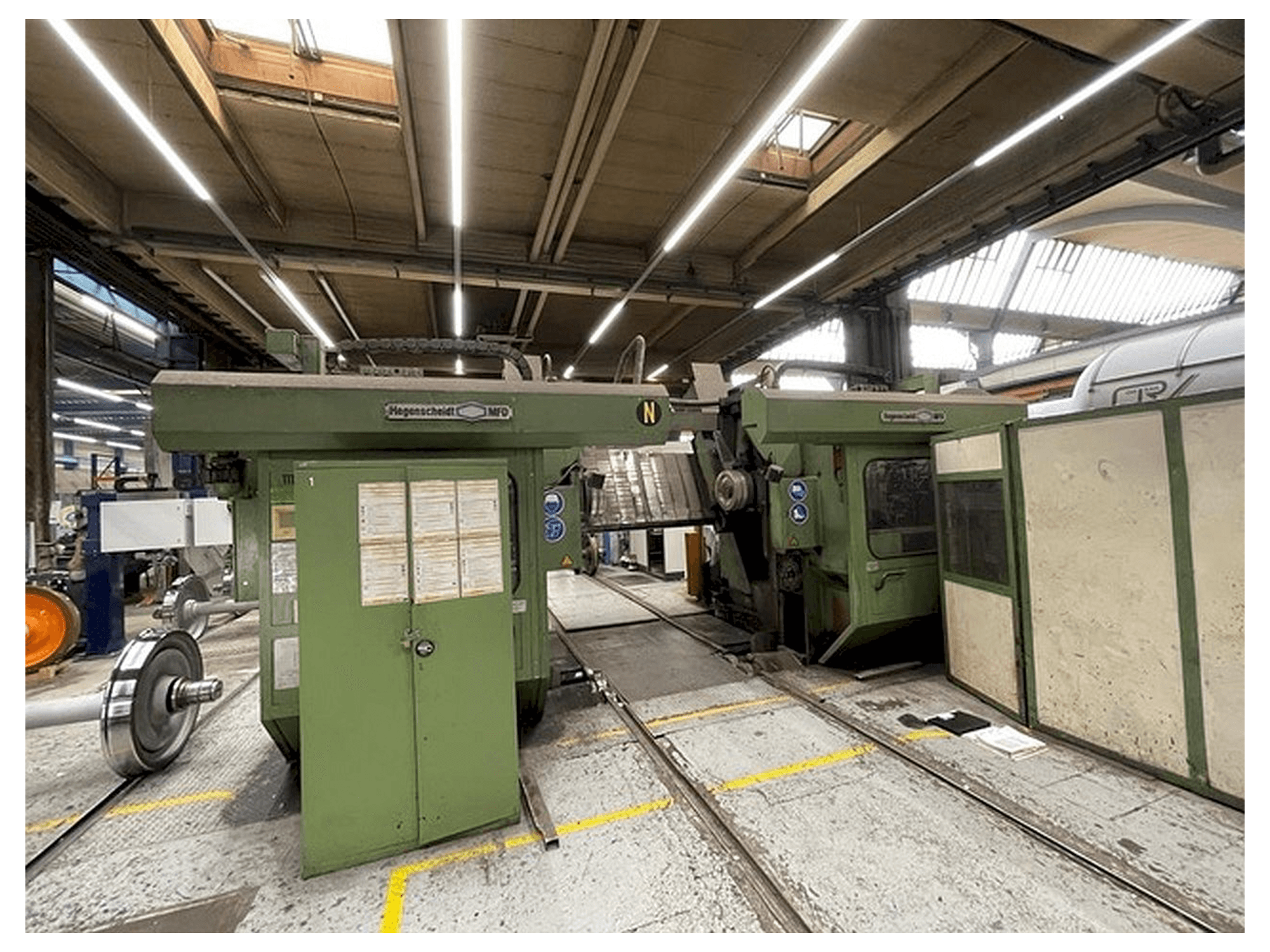 Makine Hegenscheidt PN 190 - Önden görünüm